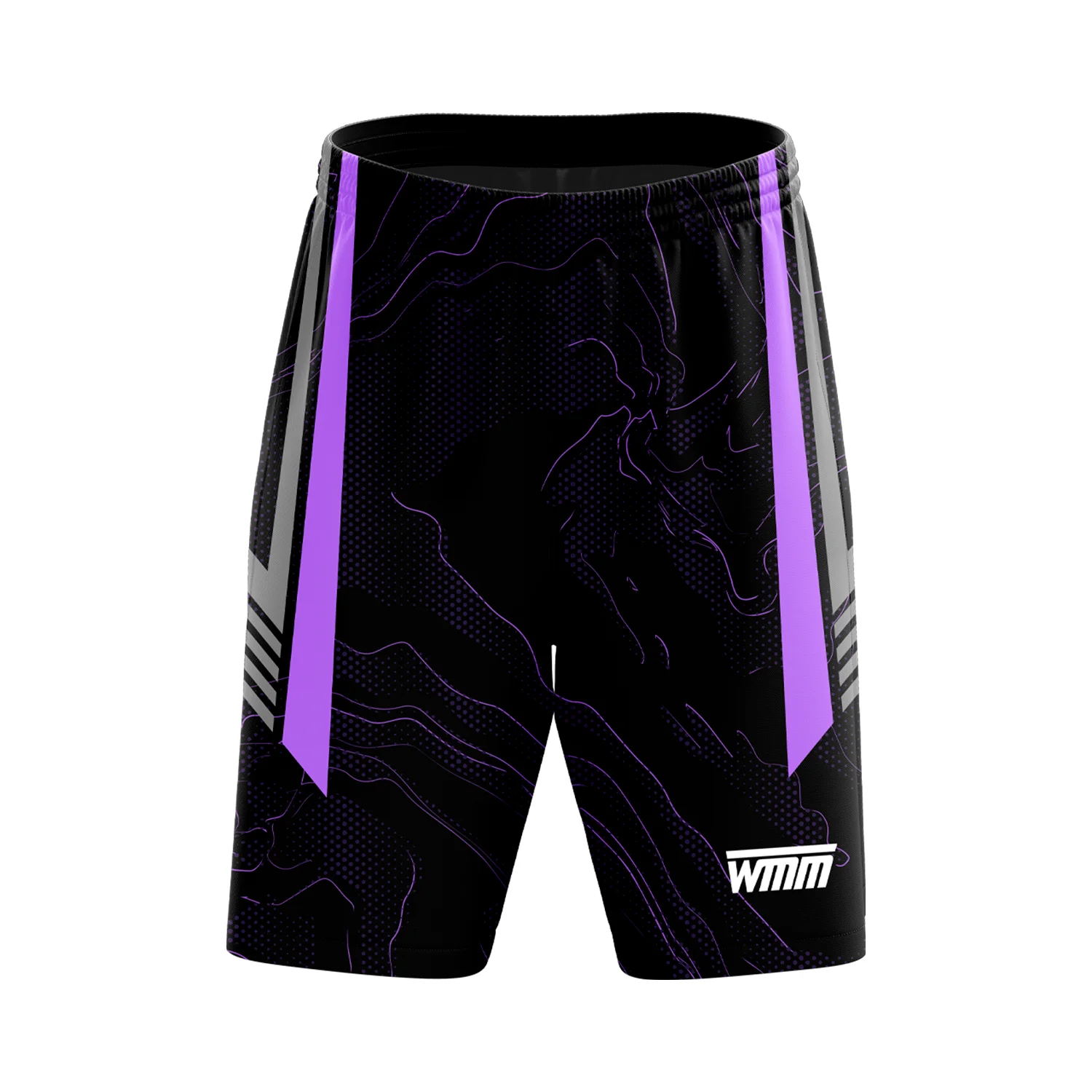 Short de sport violet