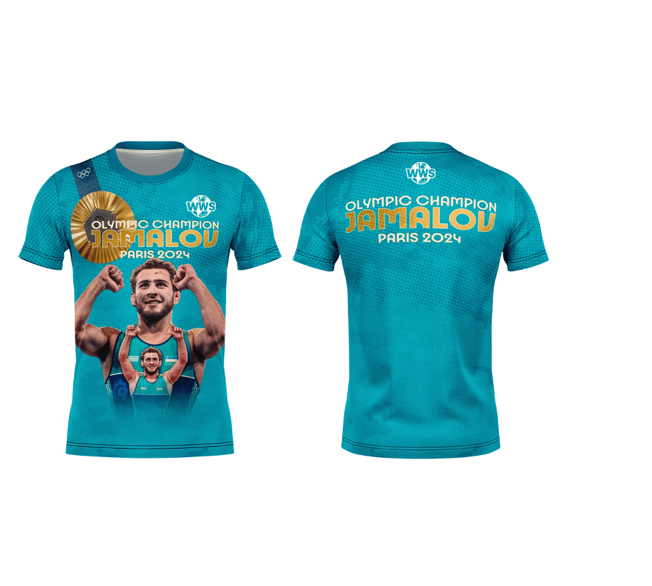 T-shirt champion olympique Jamalov 2024