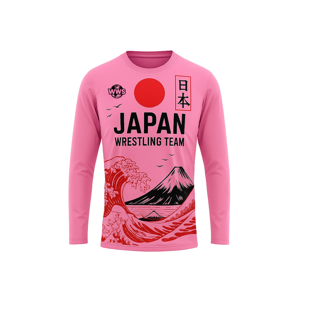 Manches longues JAPAN rose