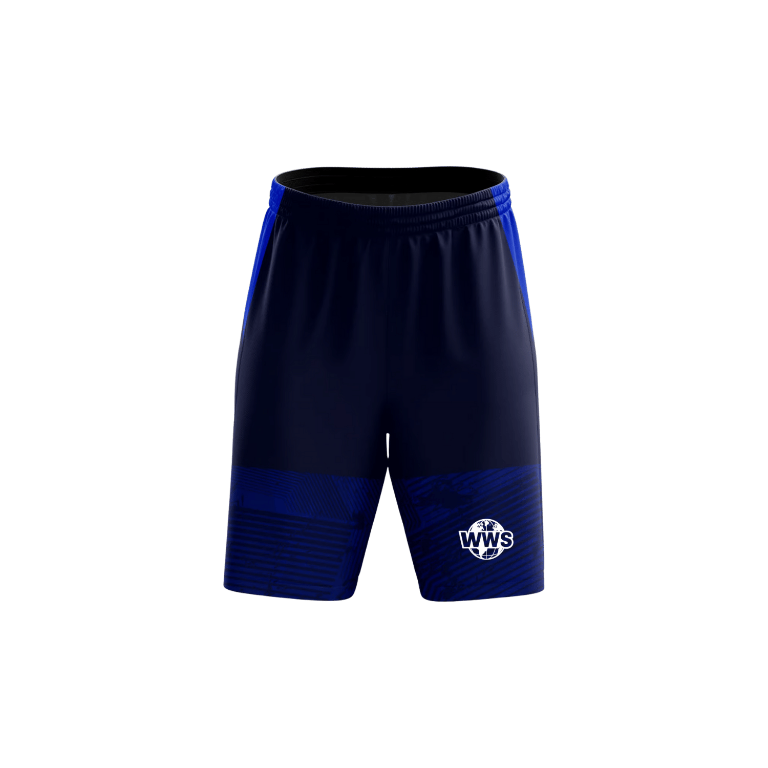 Short de sport bleu