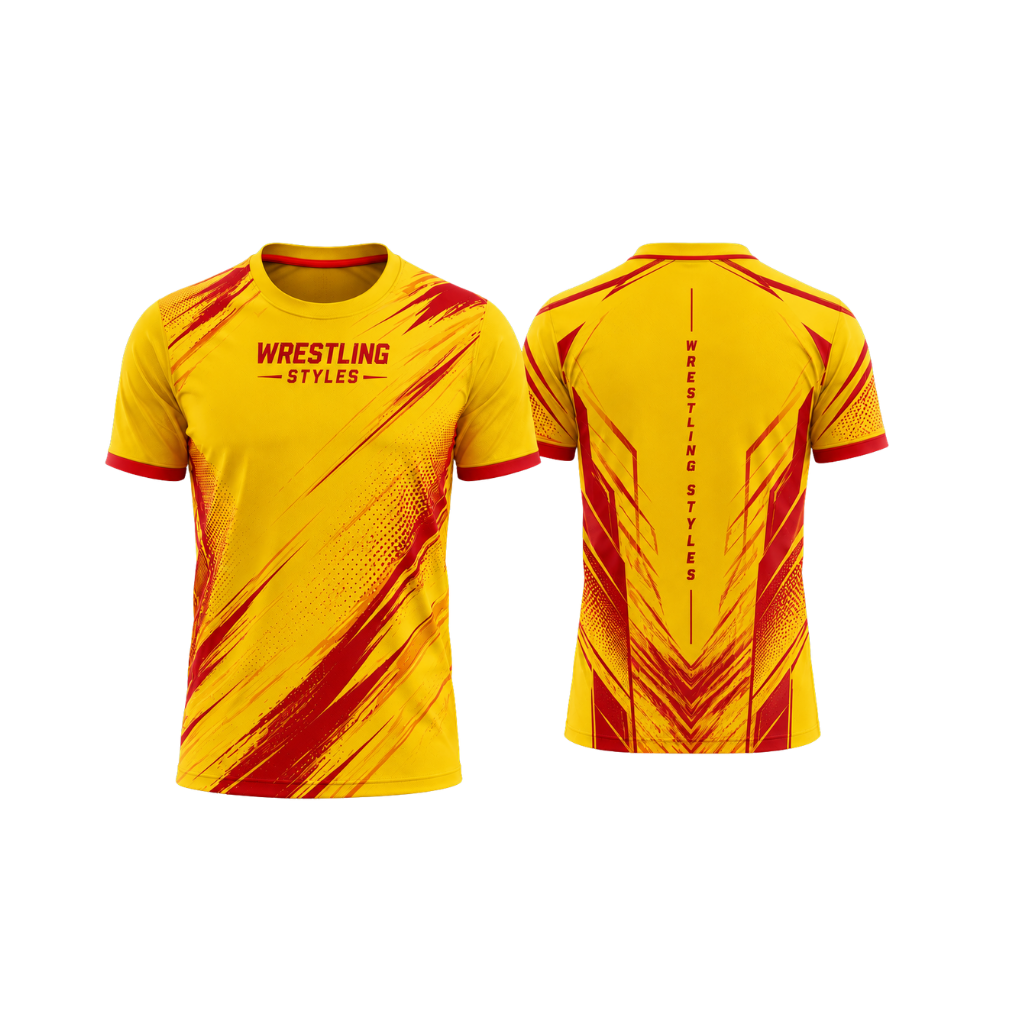 Wrestling Styles – Fire Storm Rashguard