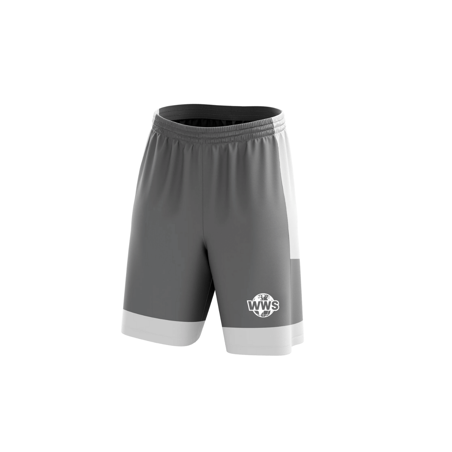 Short de sport classique gris