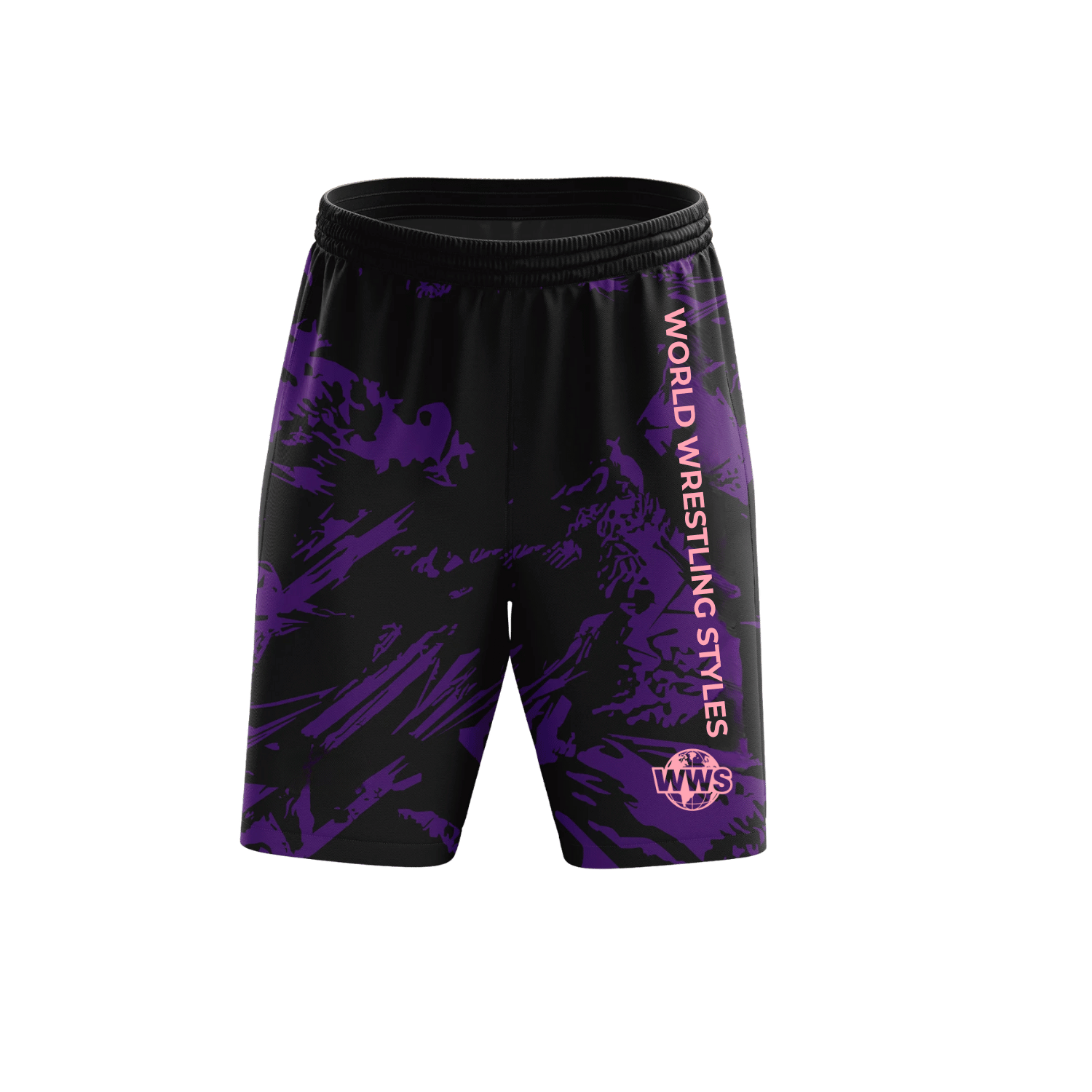 Short de sport violet