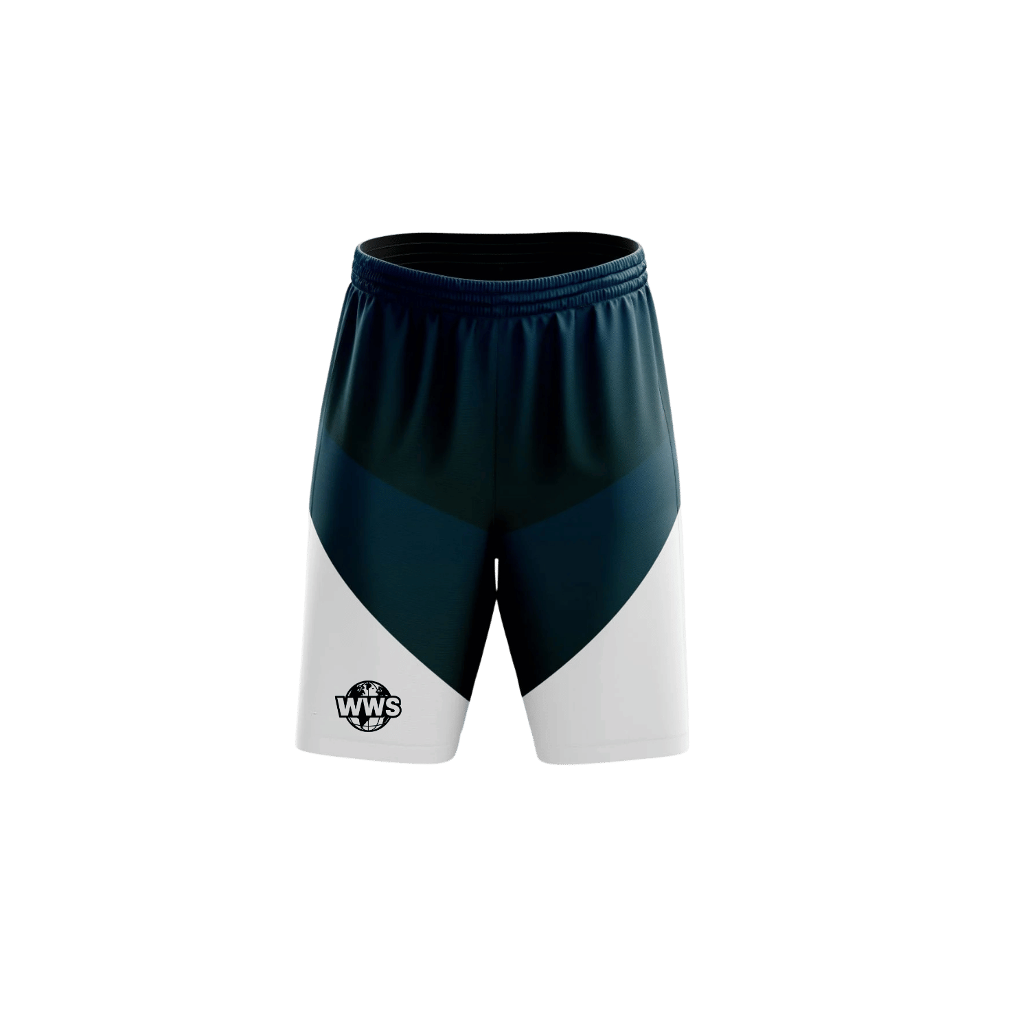 Short de sport confort bleu