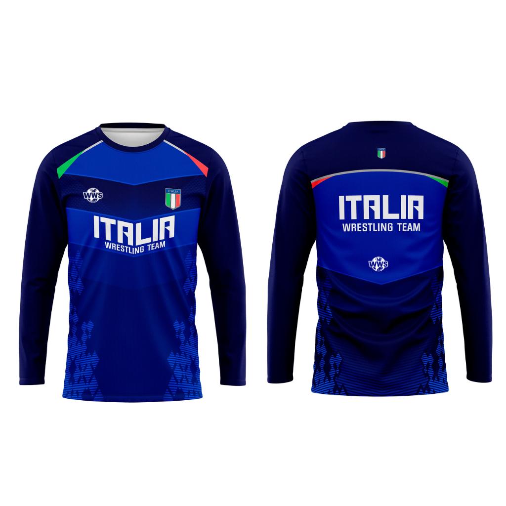 Manches longues de lutte Italie