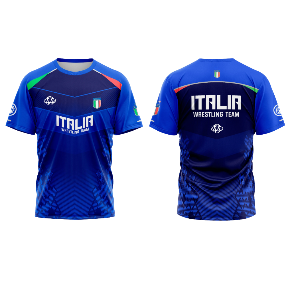 Maillot de l'équipe de lutte italienne I
