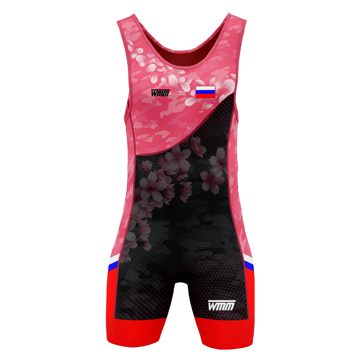 Maillot de lutte fleur du japon 