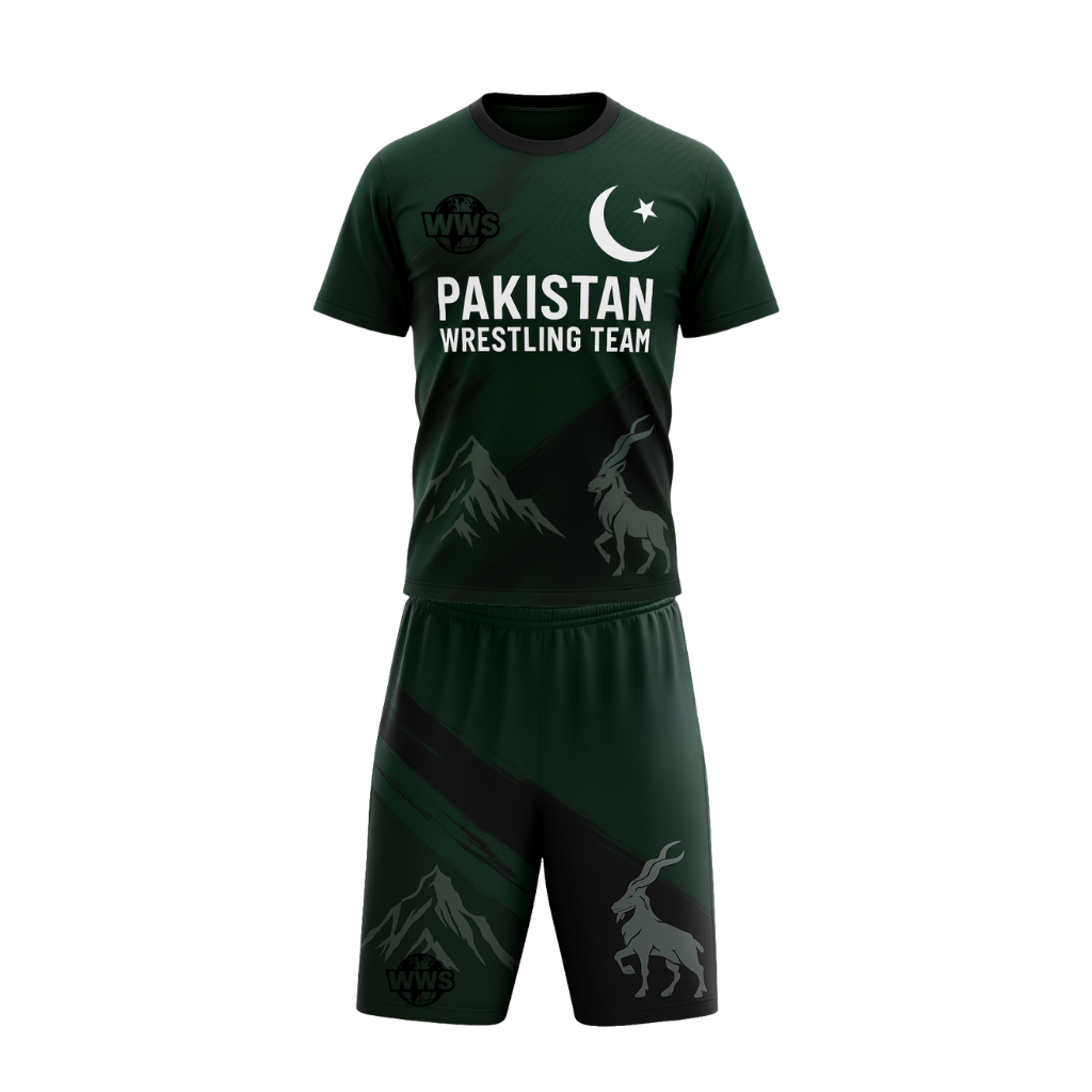 Tenue d’équipe de lutte Pakistan