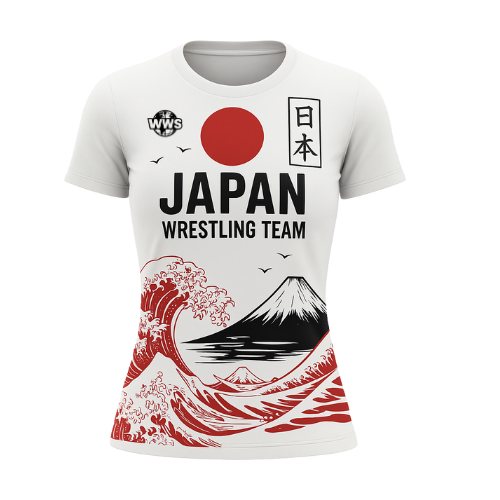T-shirt équipe de lutte du Japon