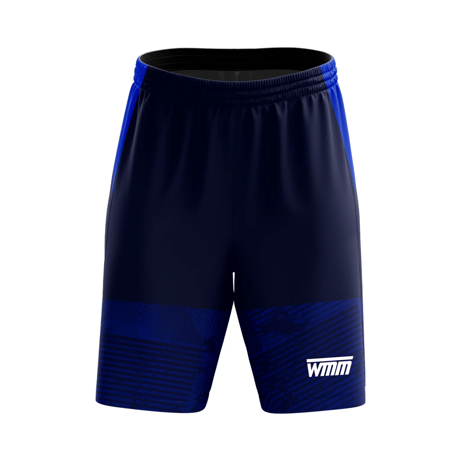 Short de sport bleu