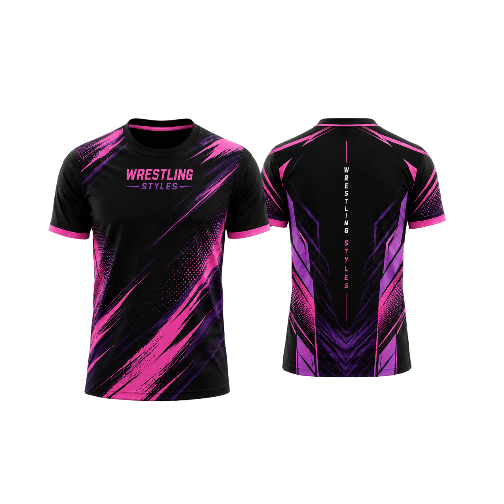 Wrestling Styles – Fire Storm Rashguard