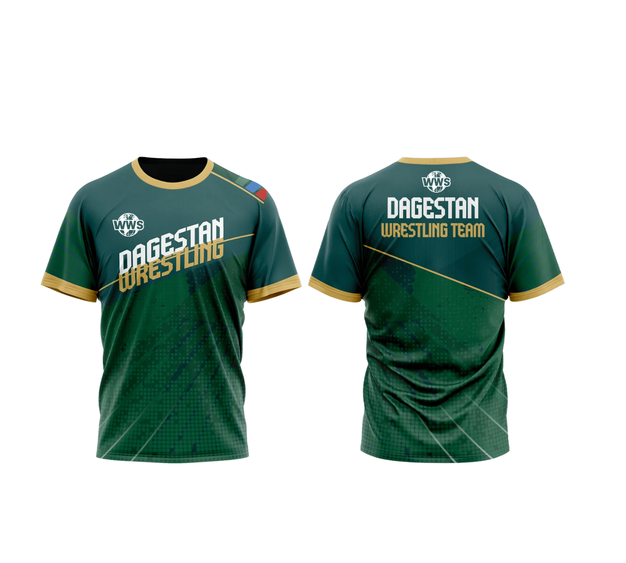 T-shirt de lutte du Daghestan