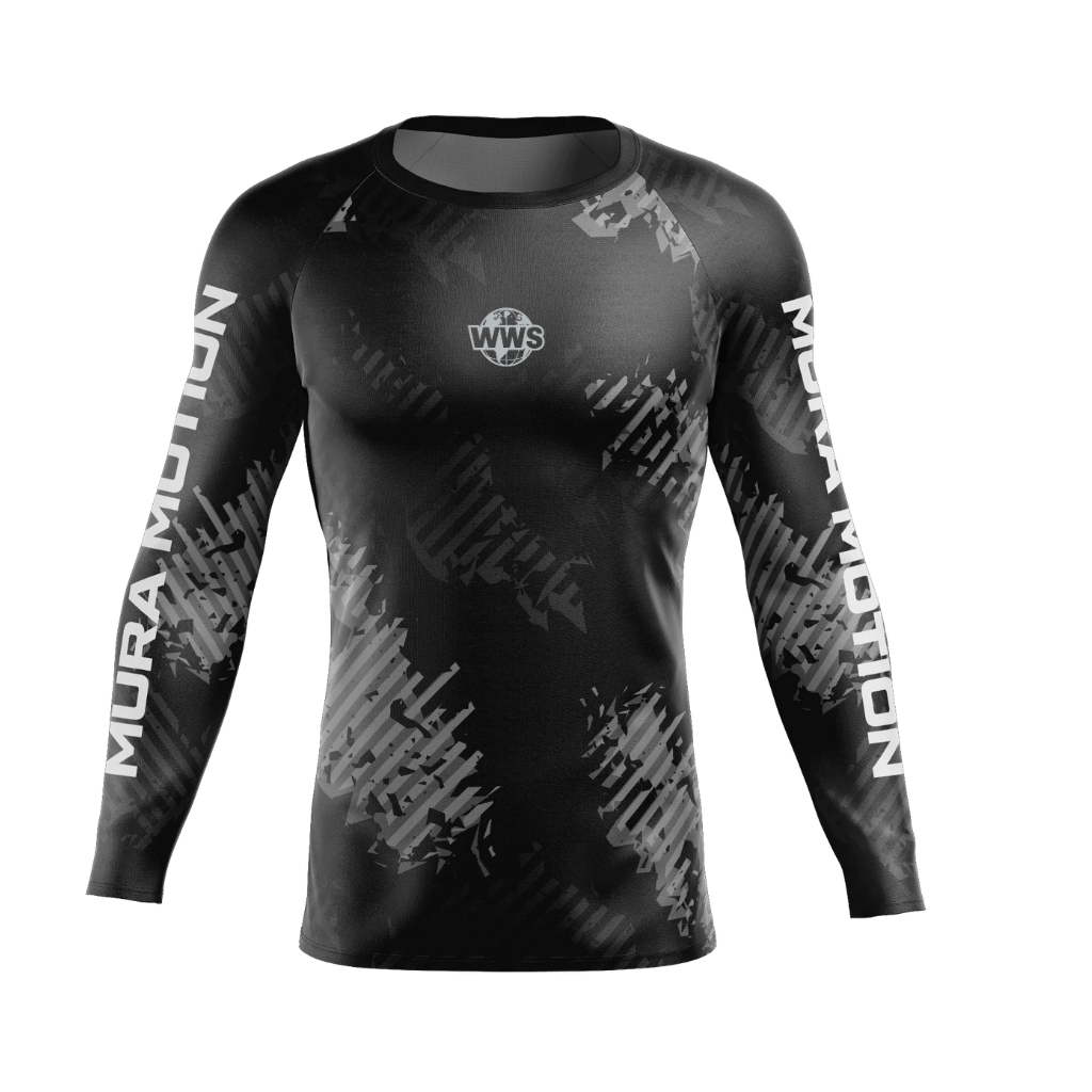 Rashguard noir camouflage