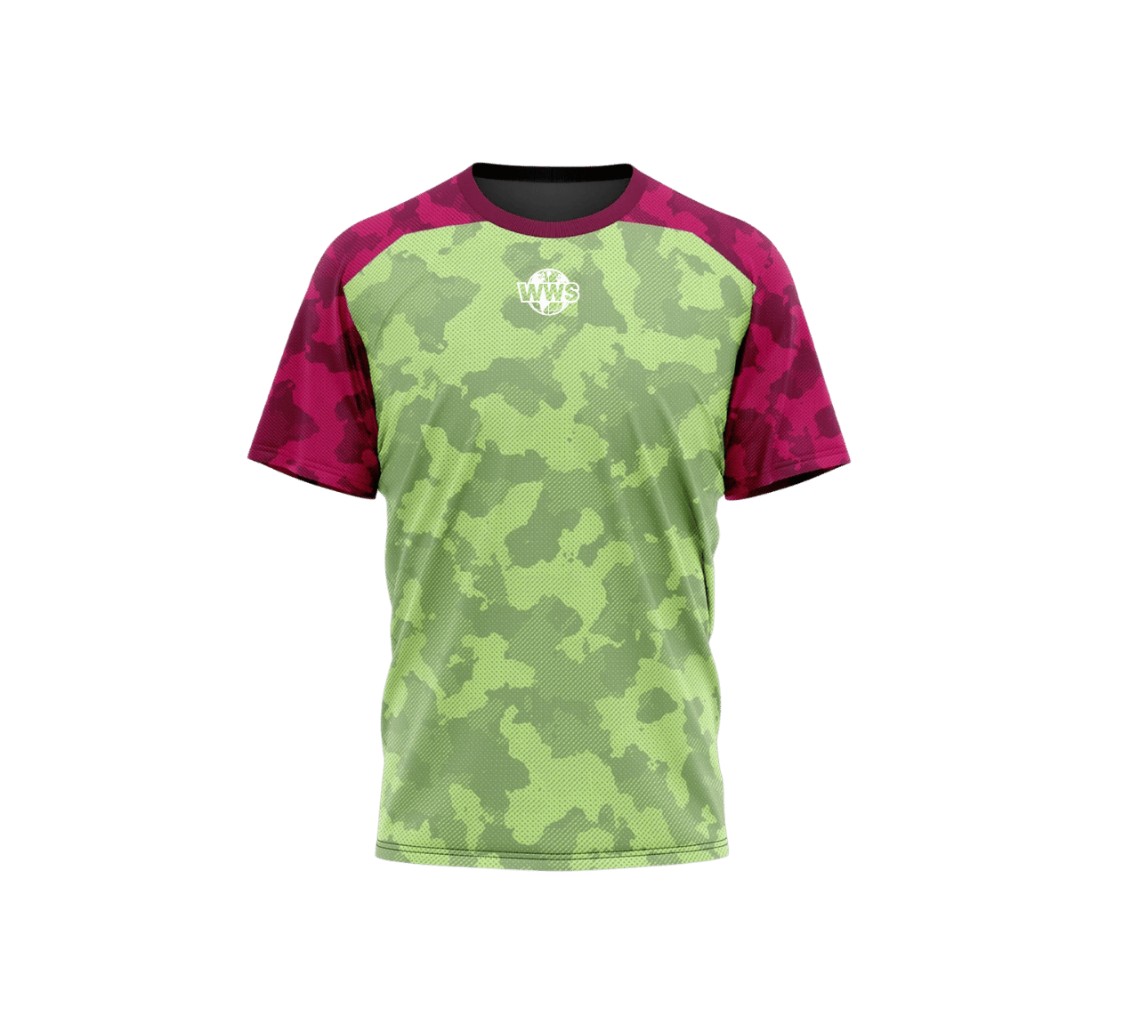 T-shirt de sport camouflage