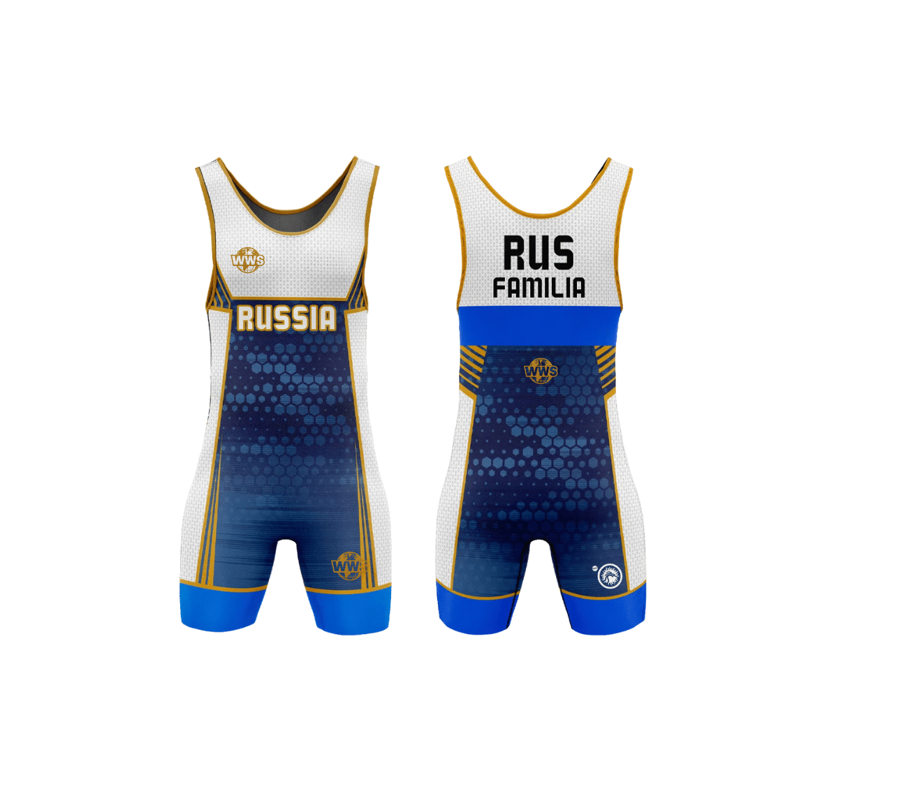 Maillot de lutte édition or II