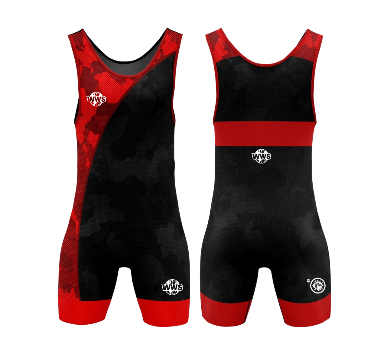 Maillot de lutte noir 2025