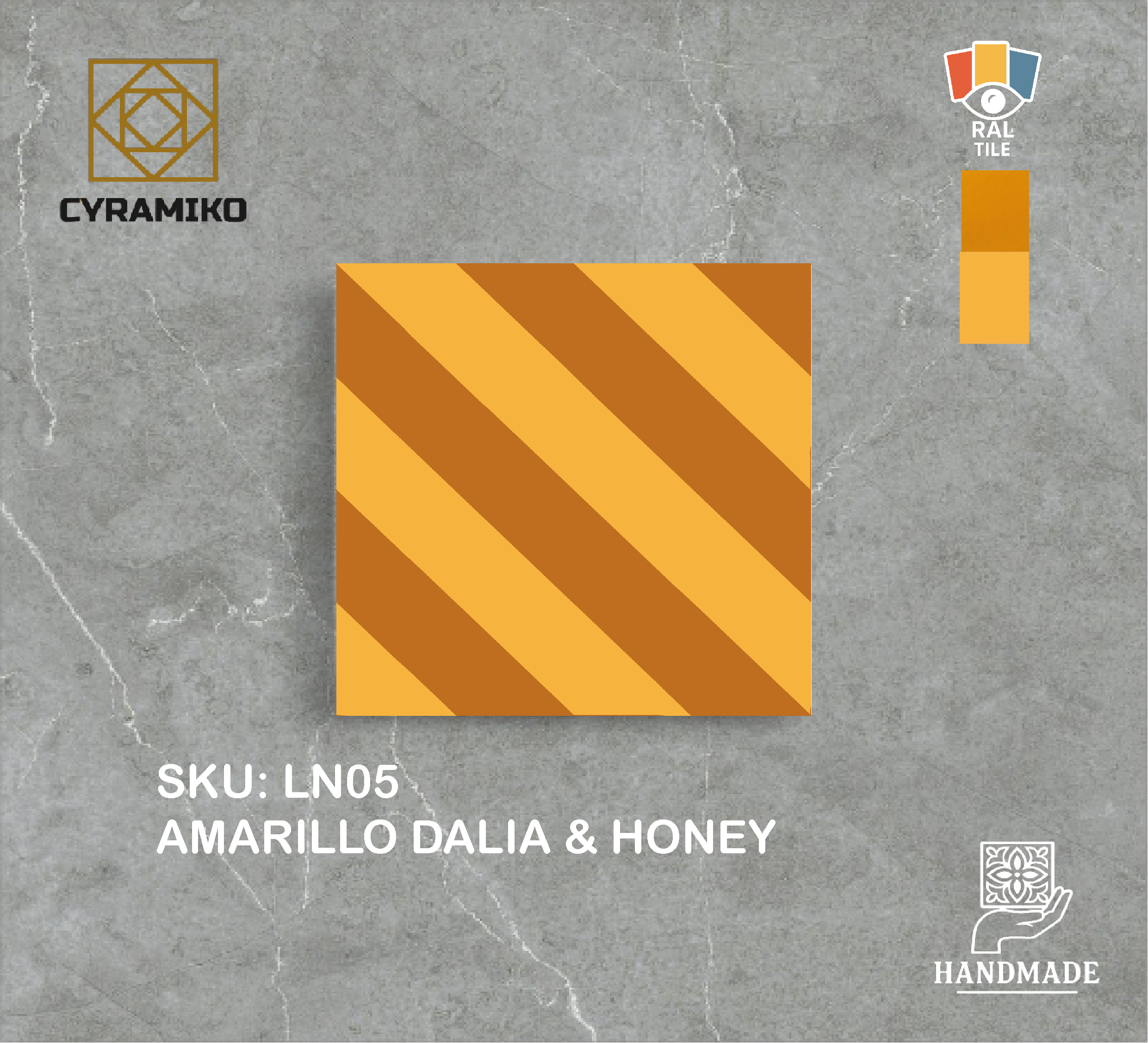 LN05 - AMARILLO DALIA & HONEY