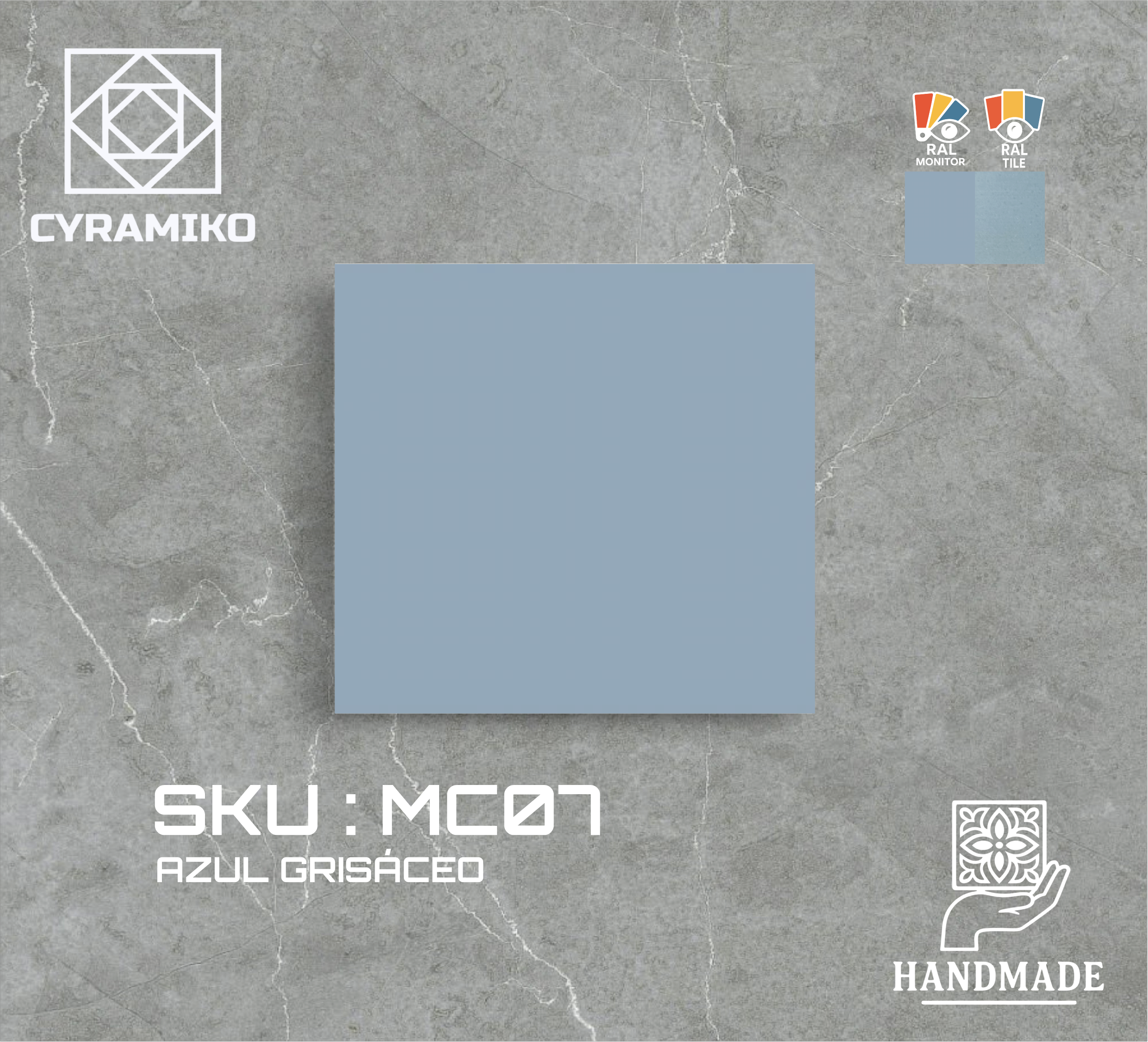 MC07 - AZUL GRISÁCEO