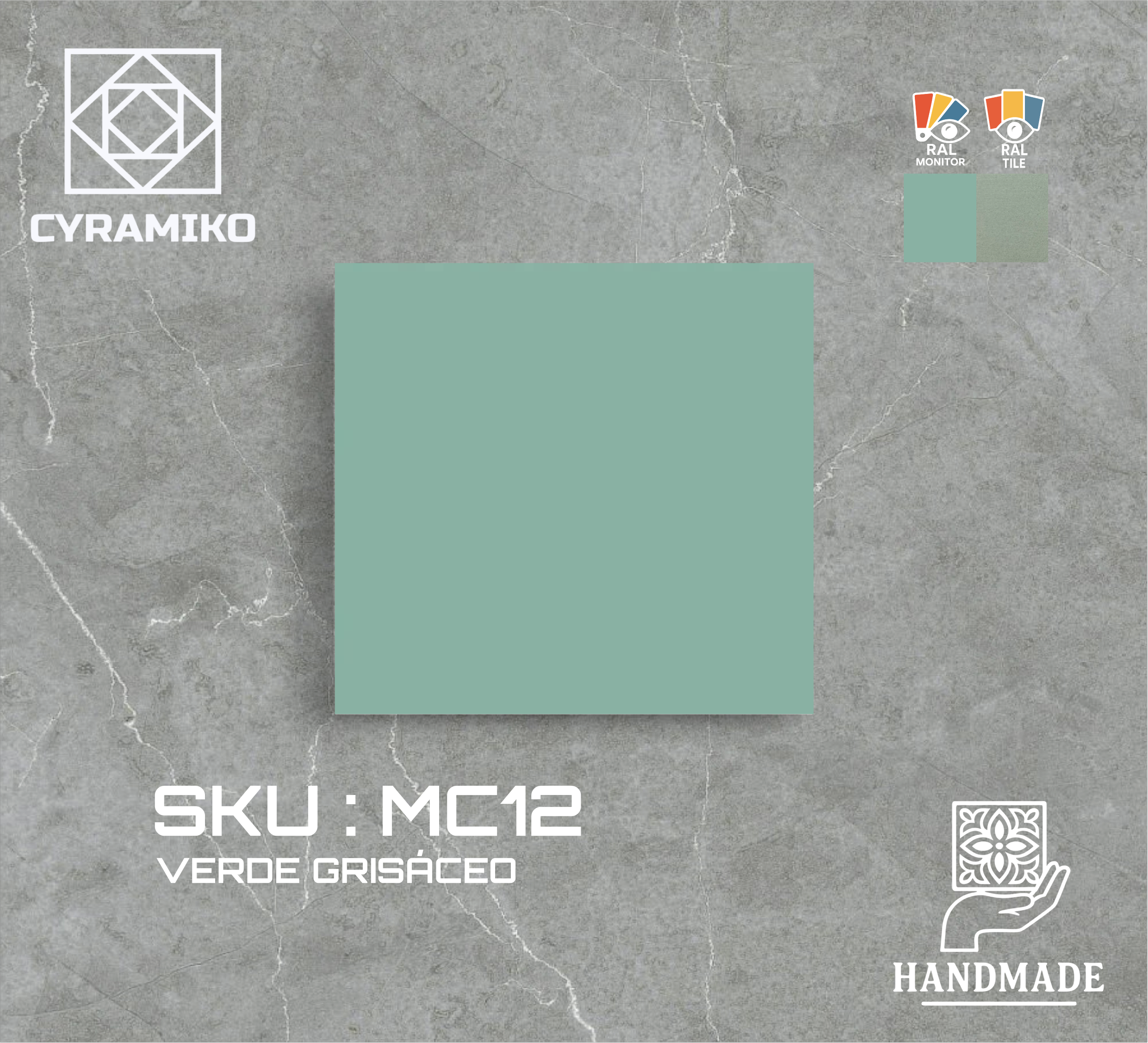 MC12 - VERDE GRISÁCEO