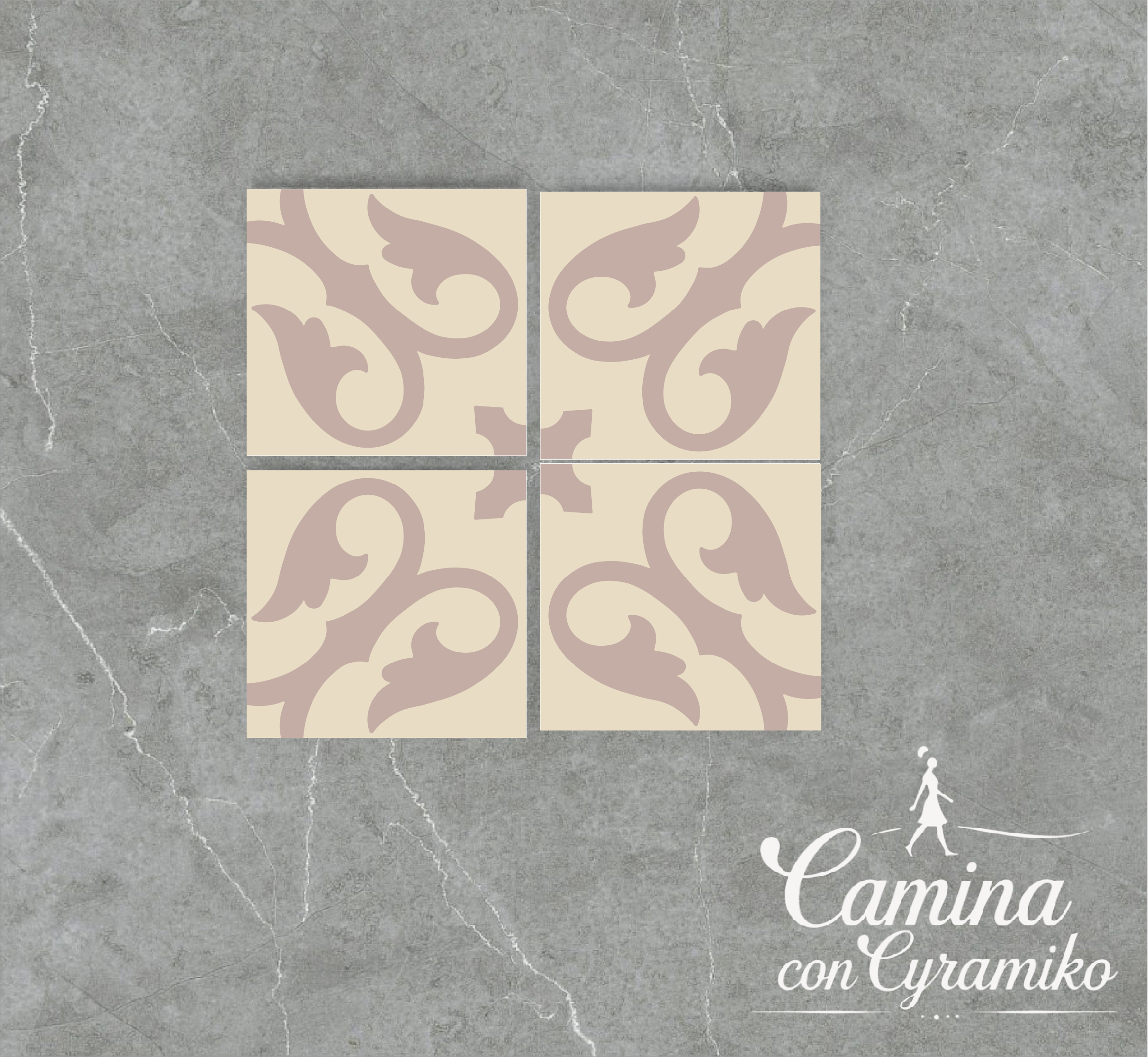 HR10 - LILA PASTEL & MARFIL