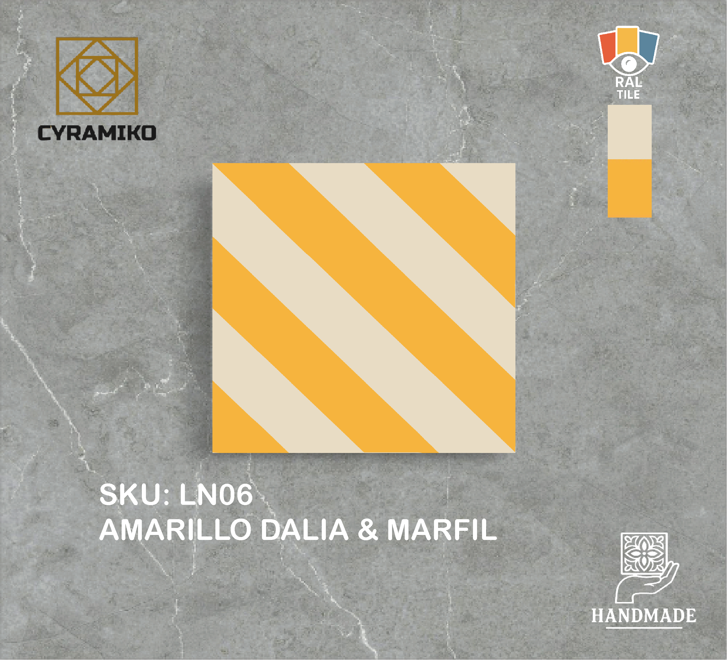 LN06 - AMARILLO DALIA & MARFIL