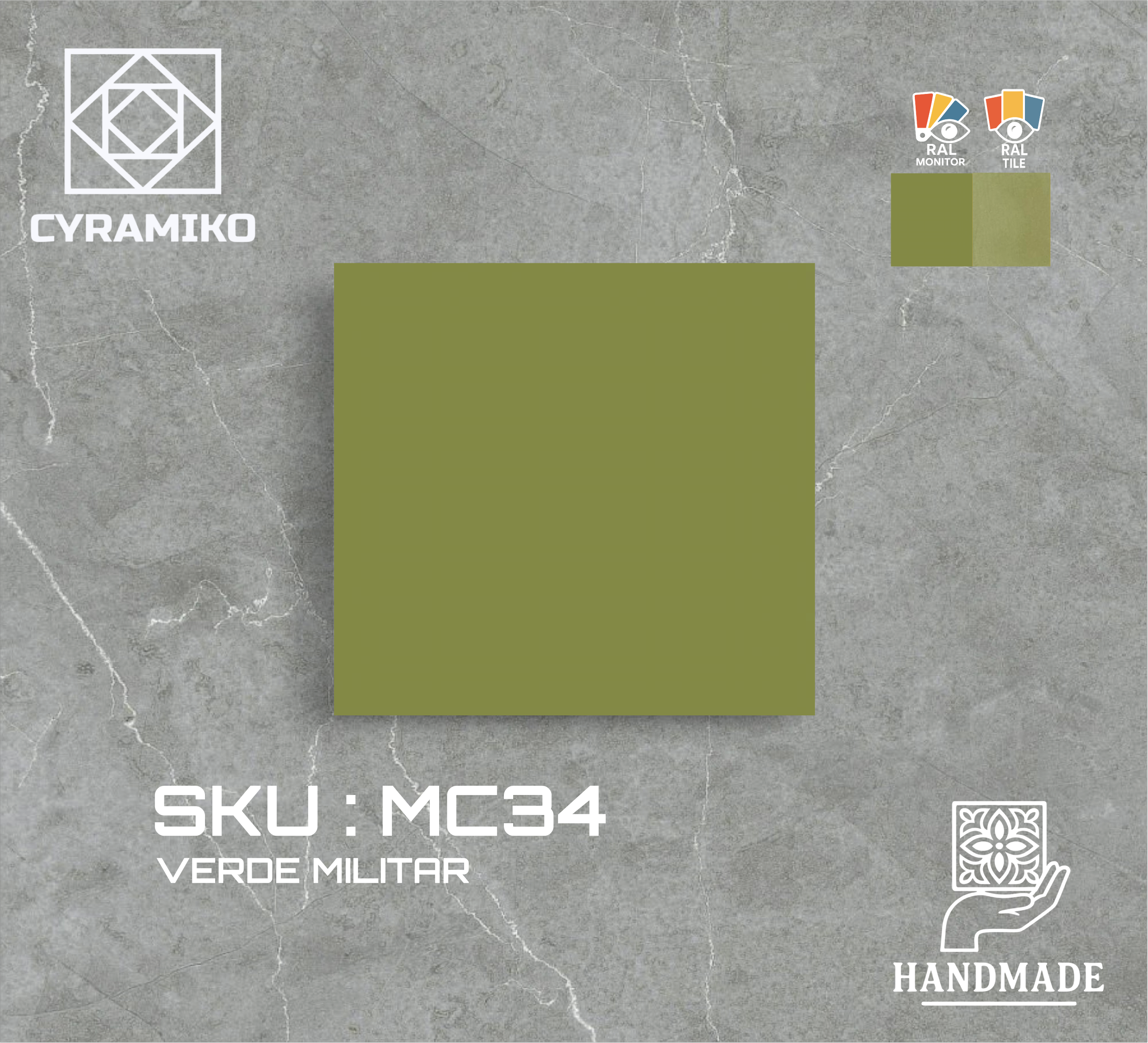 MC34 - VERDE MILITAR