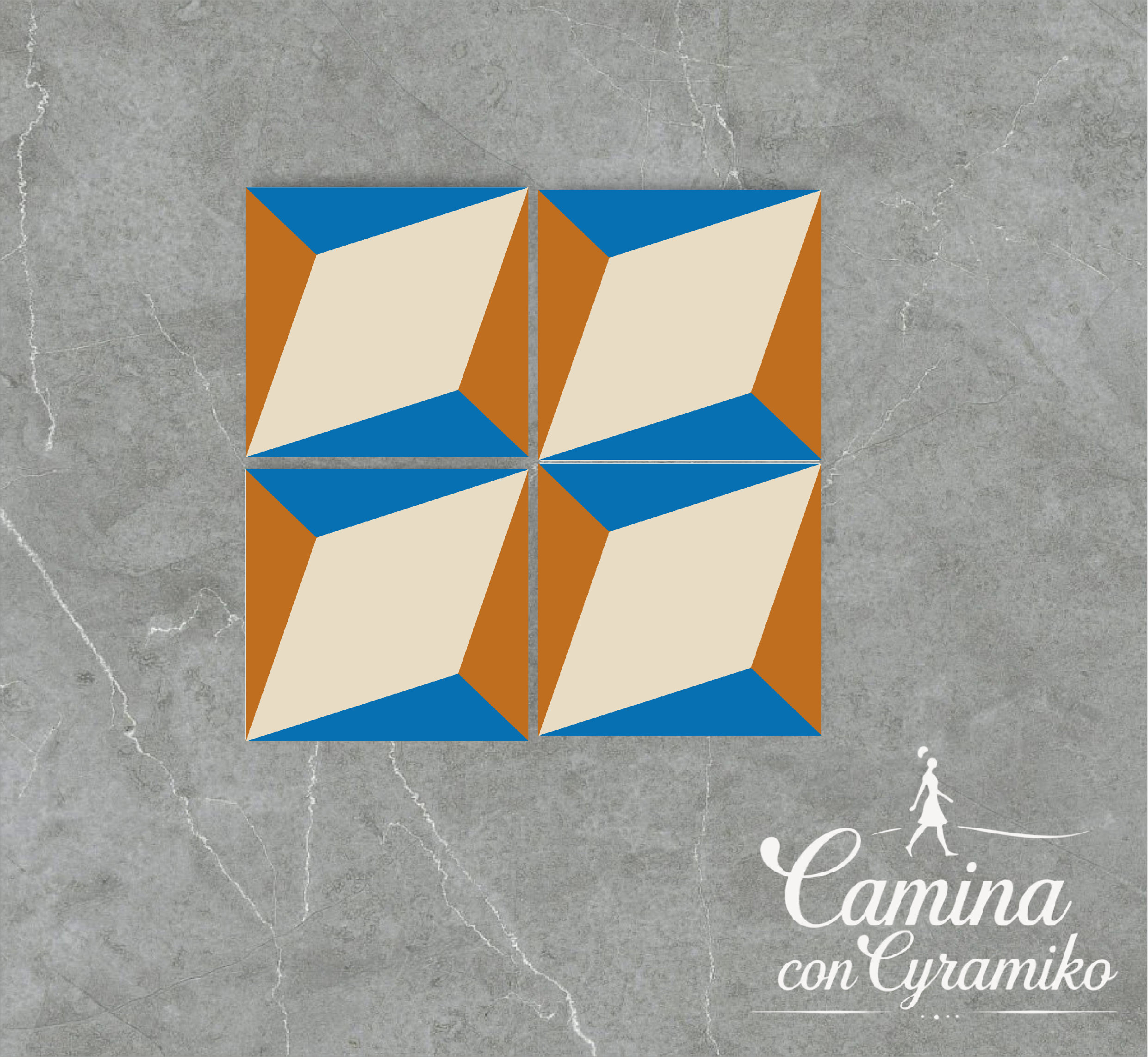 3D02 - MARFIL & HONEY & AZUL PITUFO