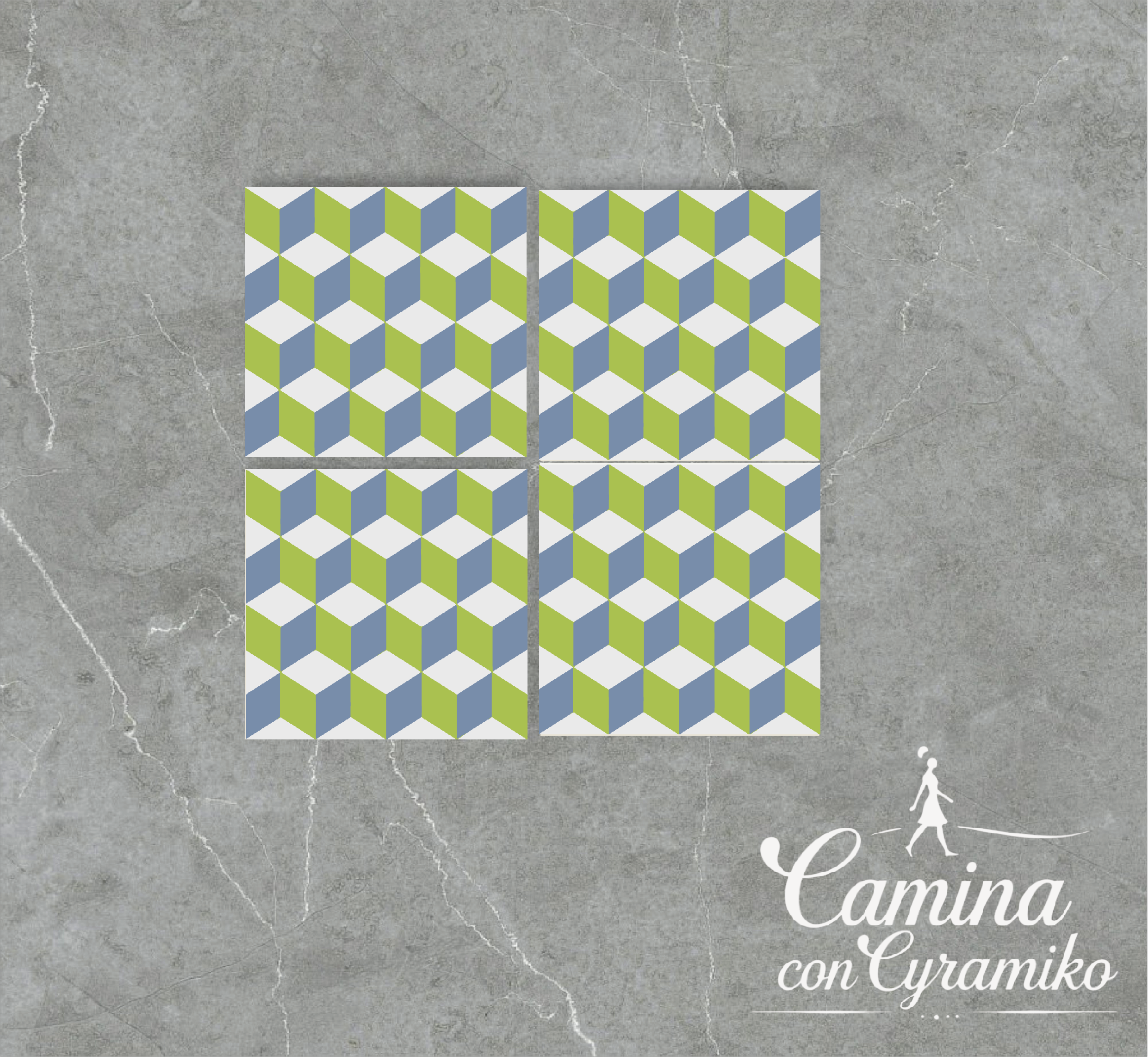 3D12 - AMARILLO DALIA & HONEY & BLANCO PURO