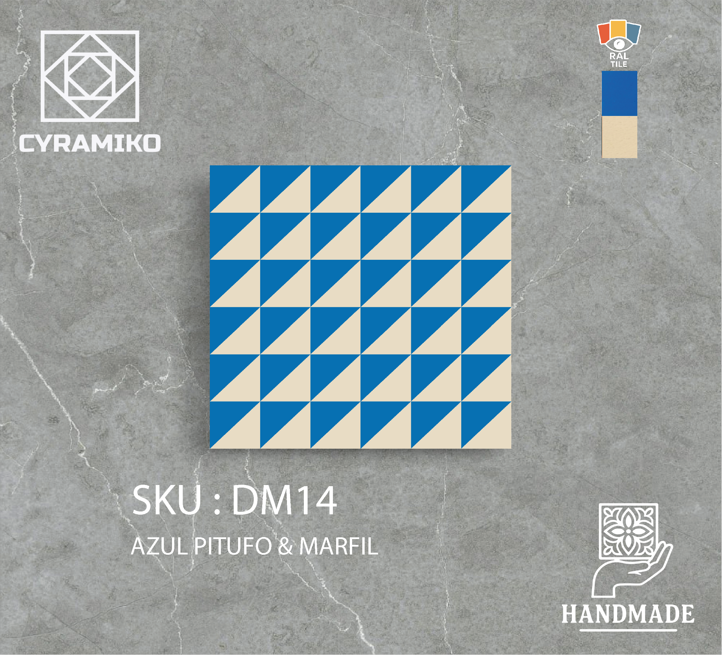 DM14 - MARFIL & AZUL PITUFO