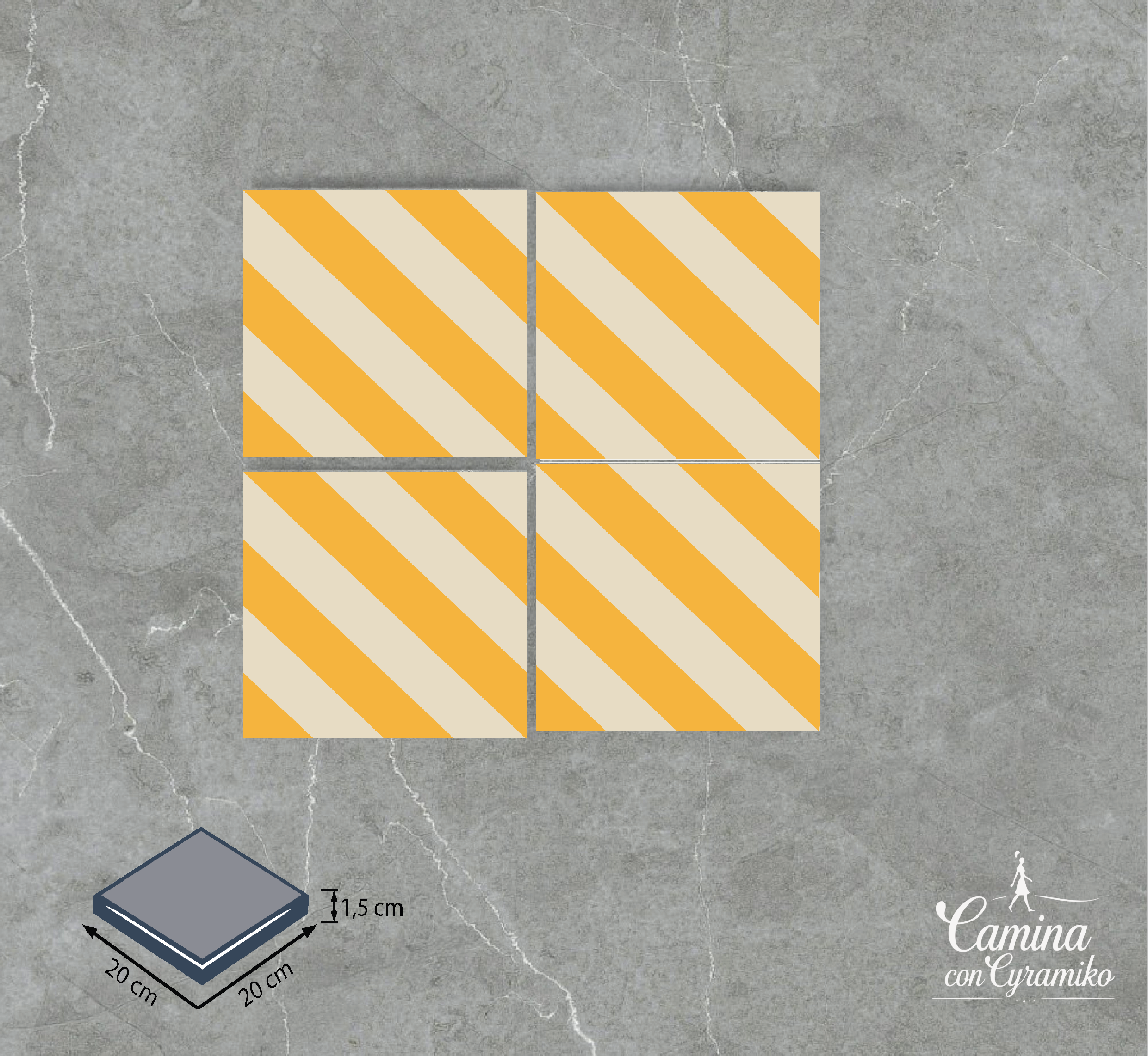 LN06 - AMARILLO DALIA & MARFIL