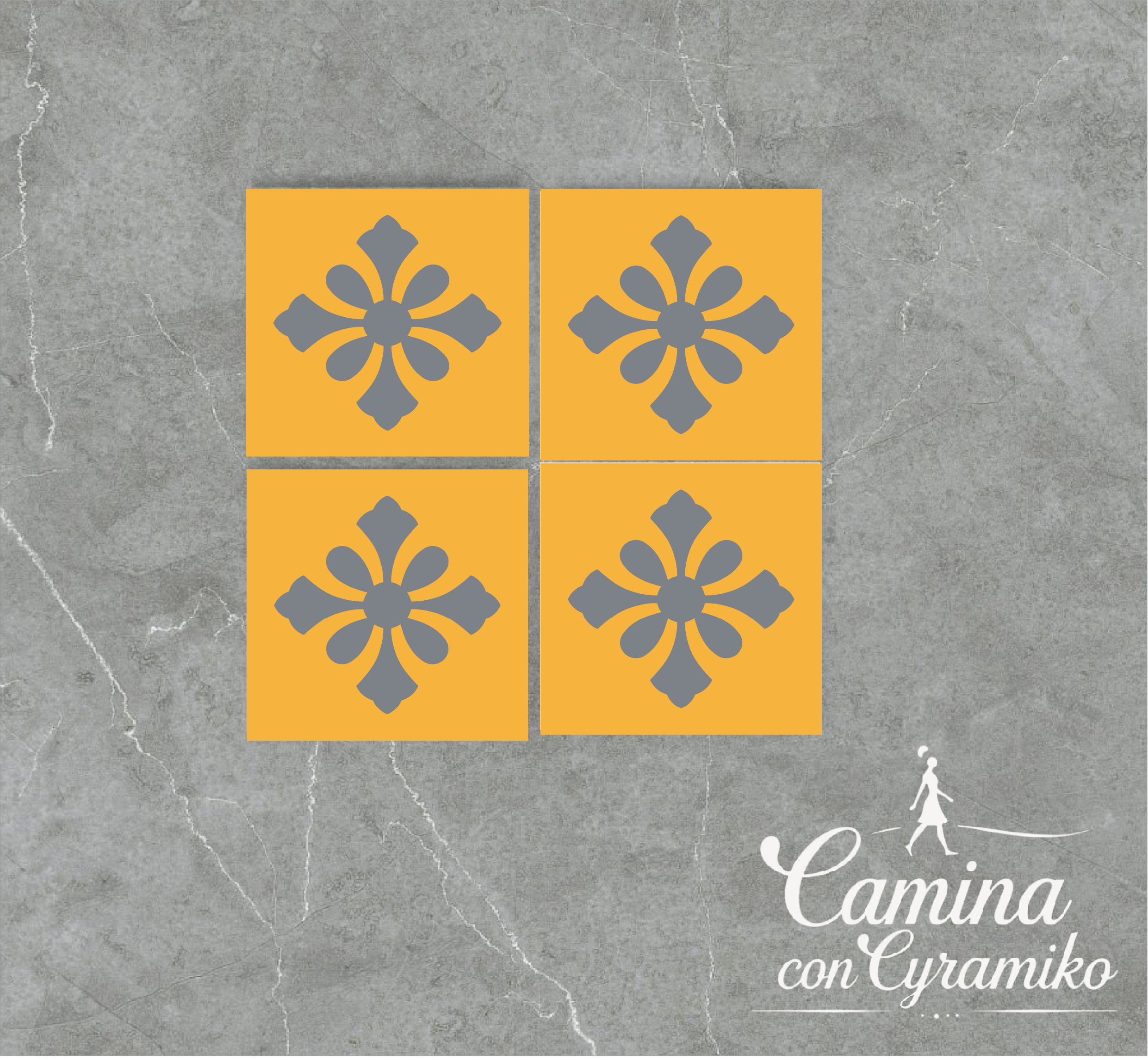 HR05 - GRIS TOPO I & AMARILLO DALIA