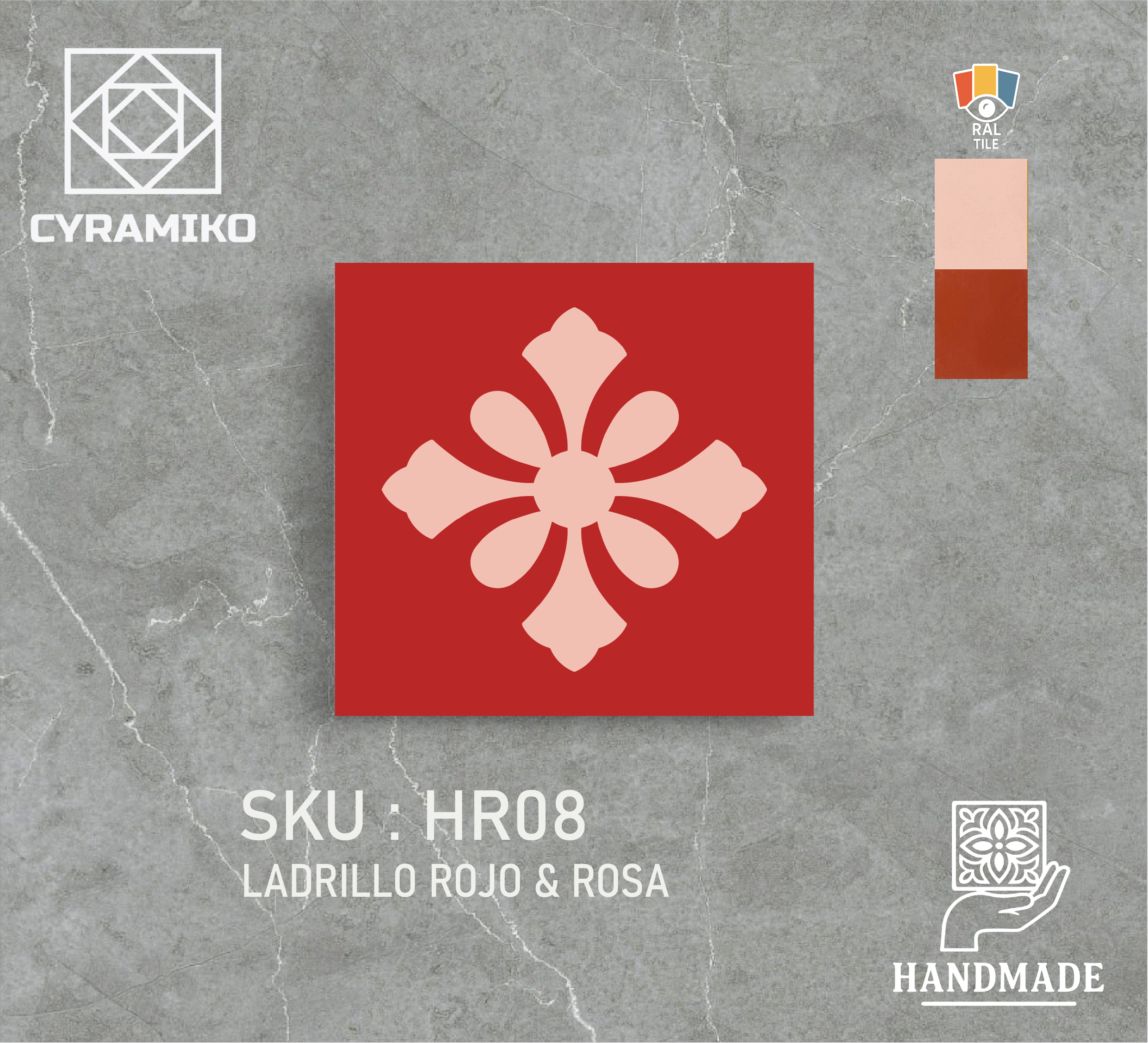 HR08 - LADRILLO ROJO & ROSA