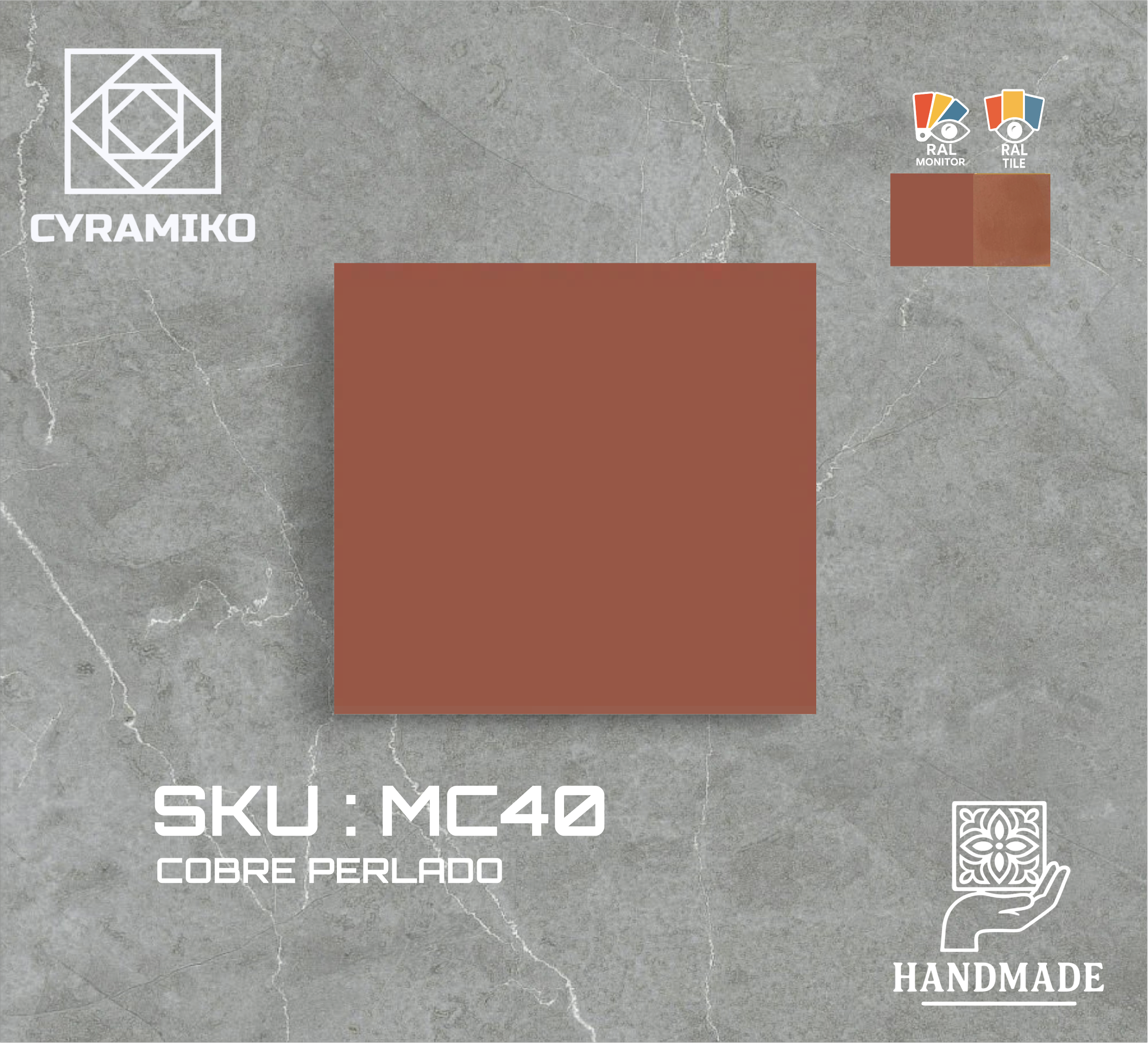 MC40 - COBRE PERLADO