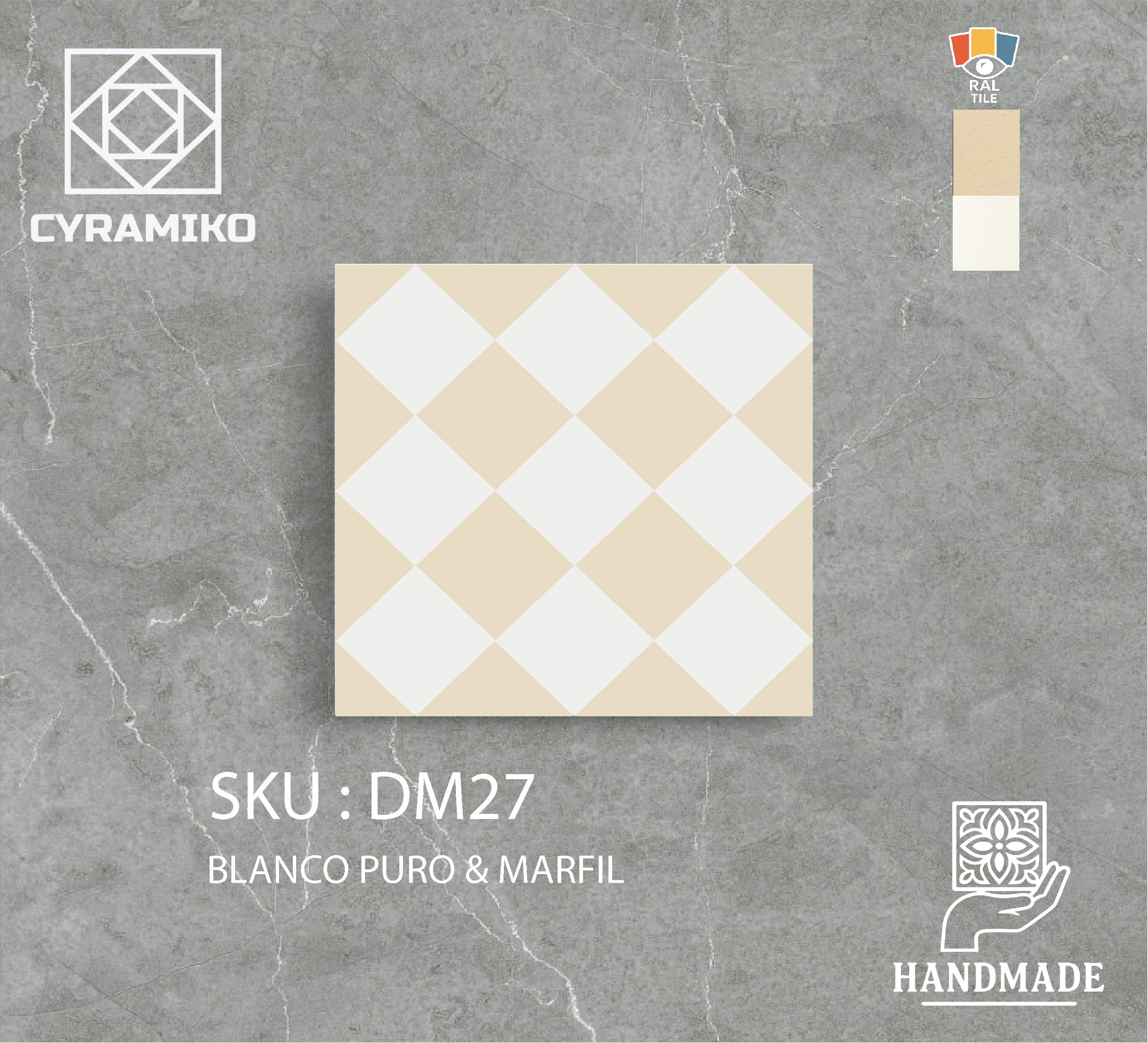 DM27 - BLANCO PURO & MARFIL