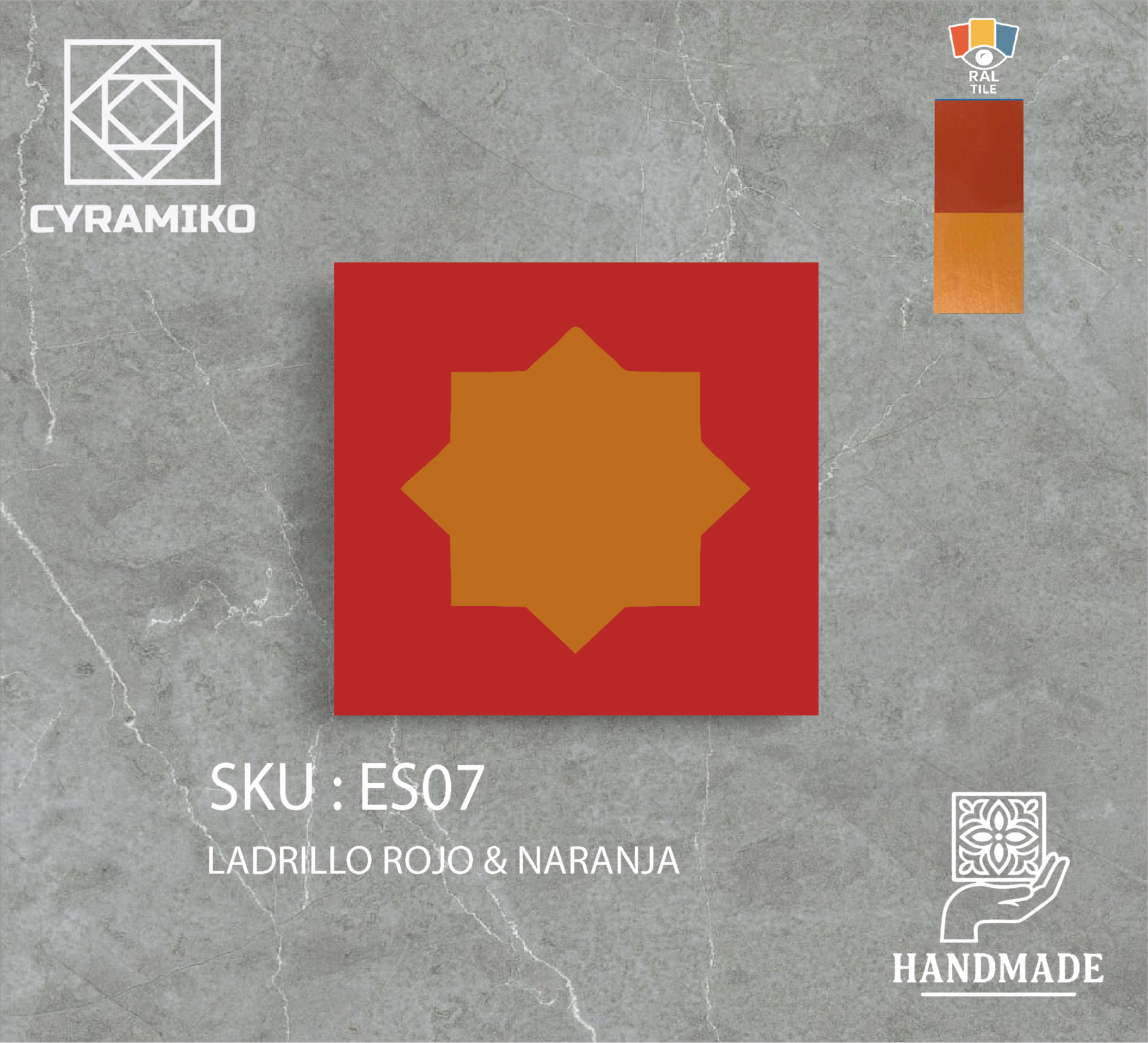 ES07 - LADRILLO ROJO & NARANJA