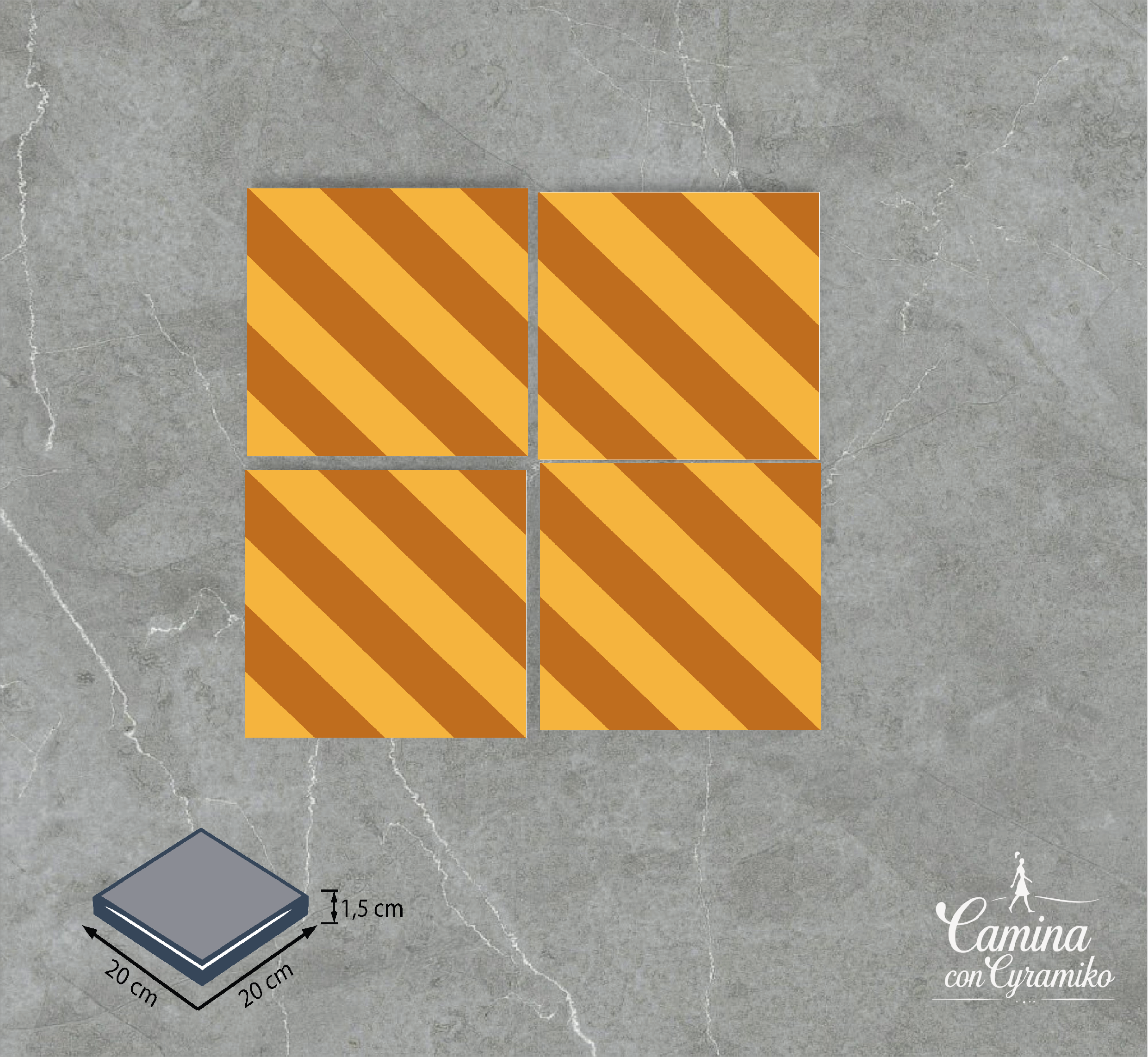 LN05 - AMARILLO DALIA & HONEY