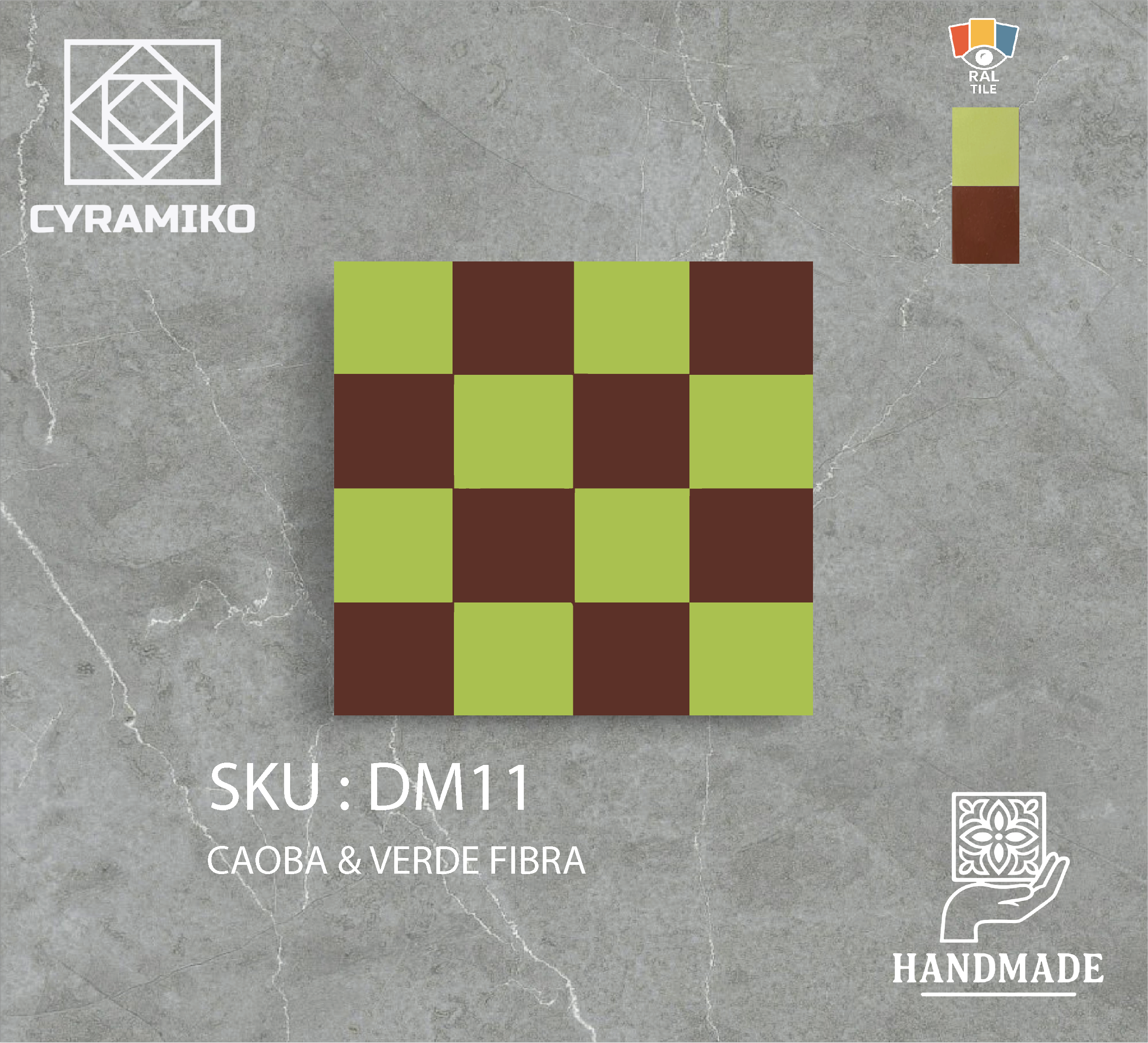 DM11 - CAOBA & VERDE FIBRA