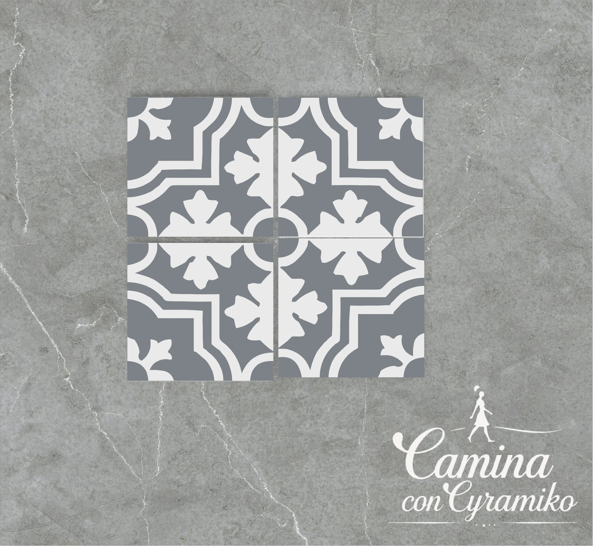 FL19 - GRIS TOPO I & BLANCO PURO 