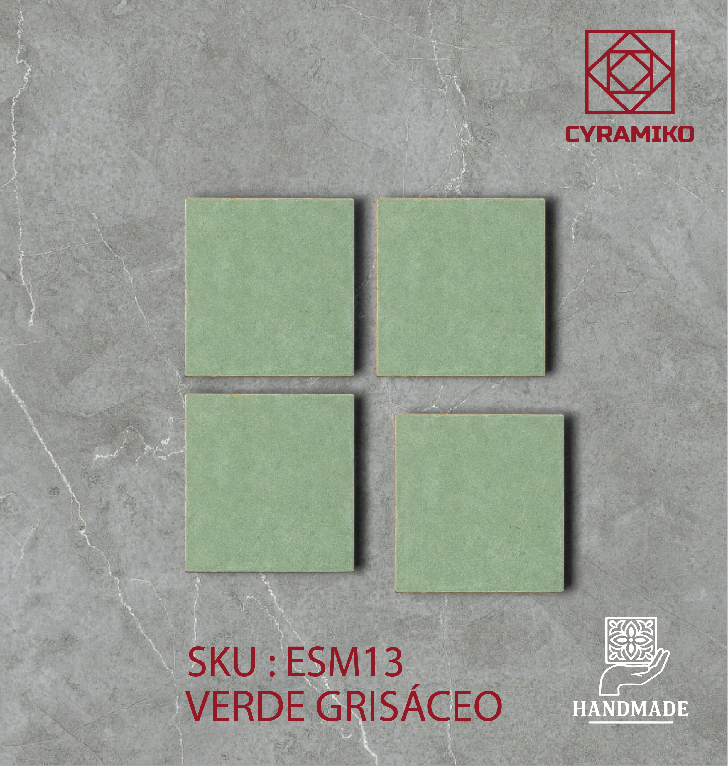 ESM13 - VERDE GRISÁCEO