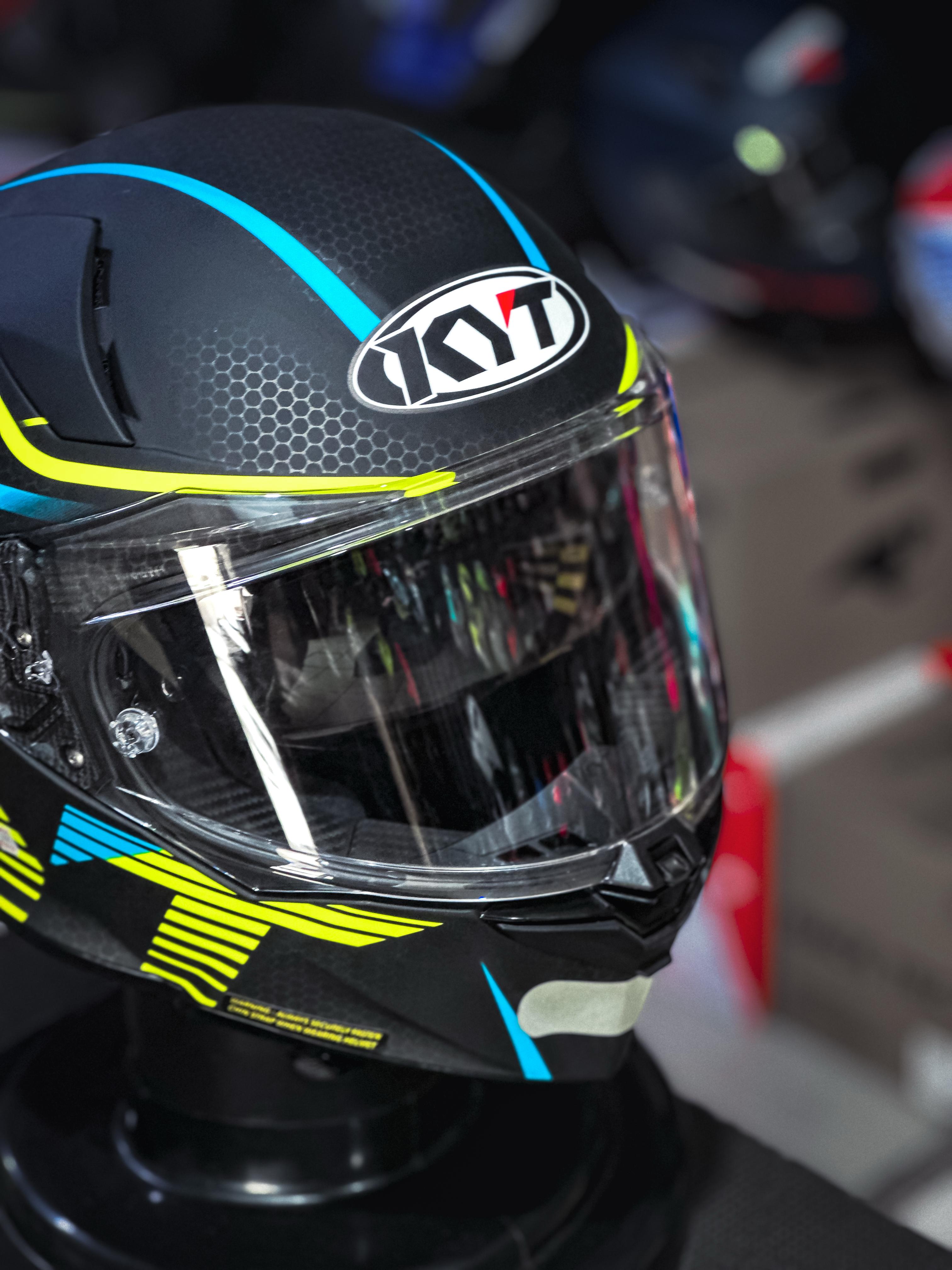 KYT R2R Concept Matte Black Yellow