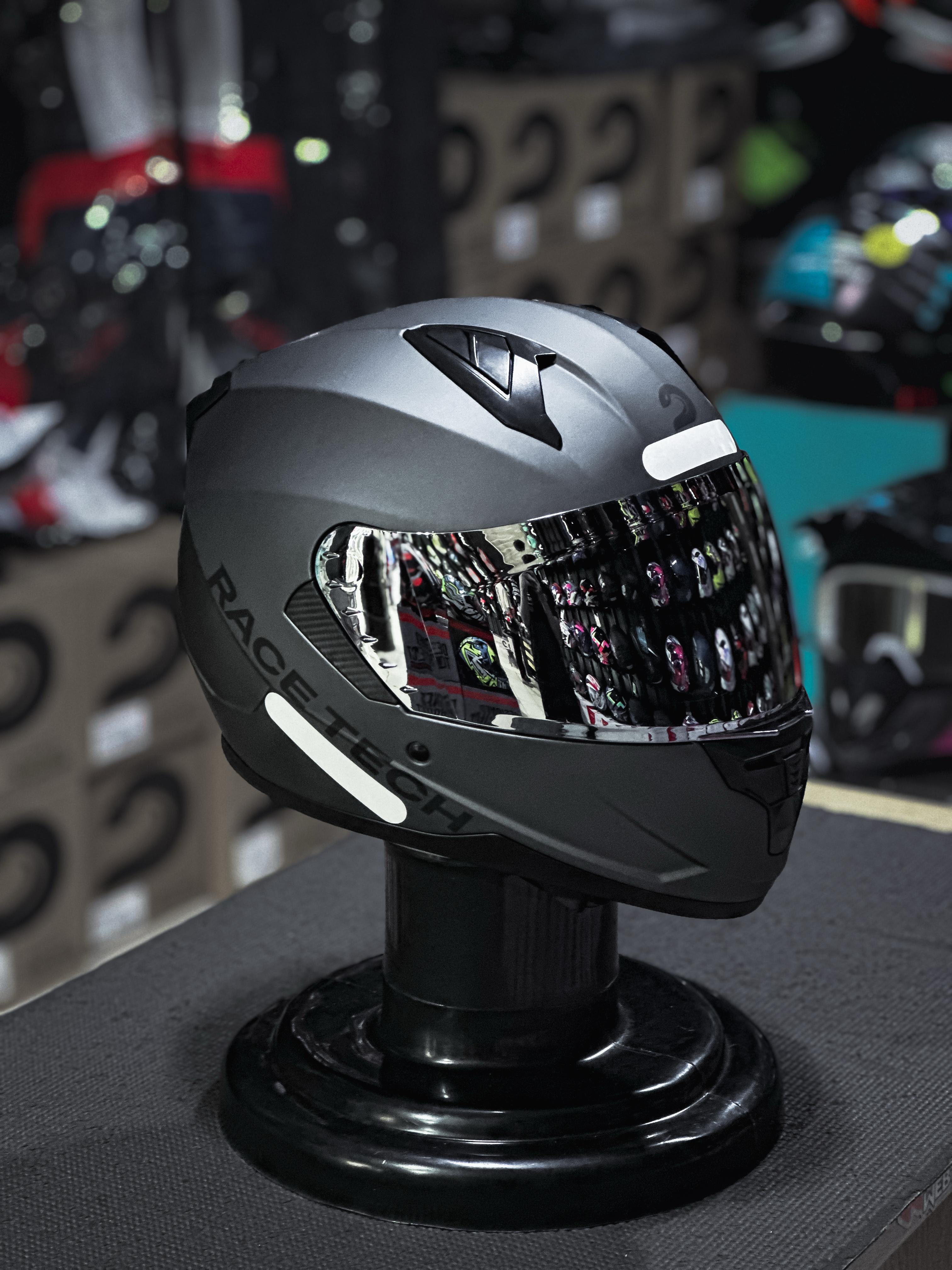 RACE TECH SECTOR MONOCOLOR MATTE TITÂNIO