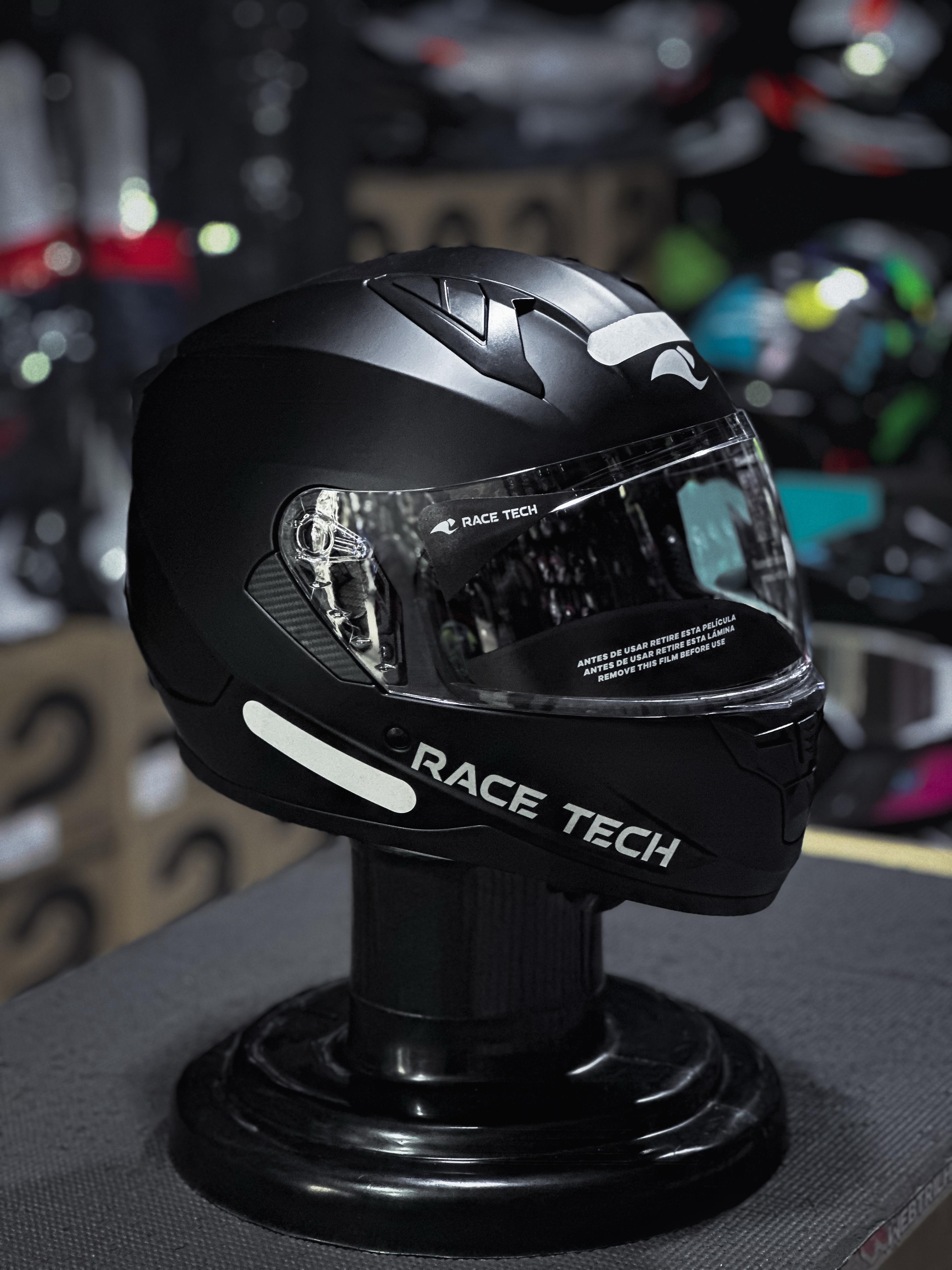 RACE TECH SECTOR MONOCOLOR MATTE BLACK