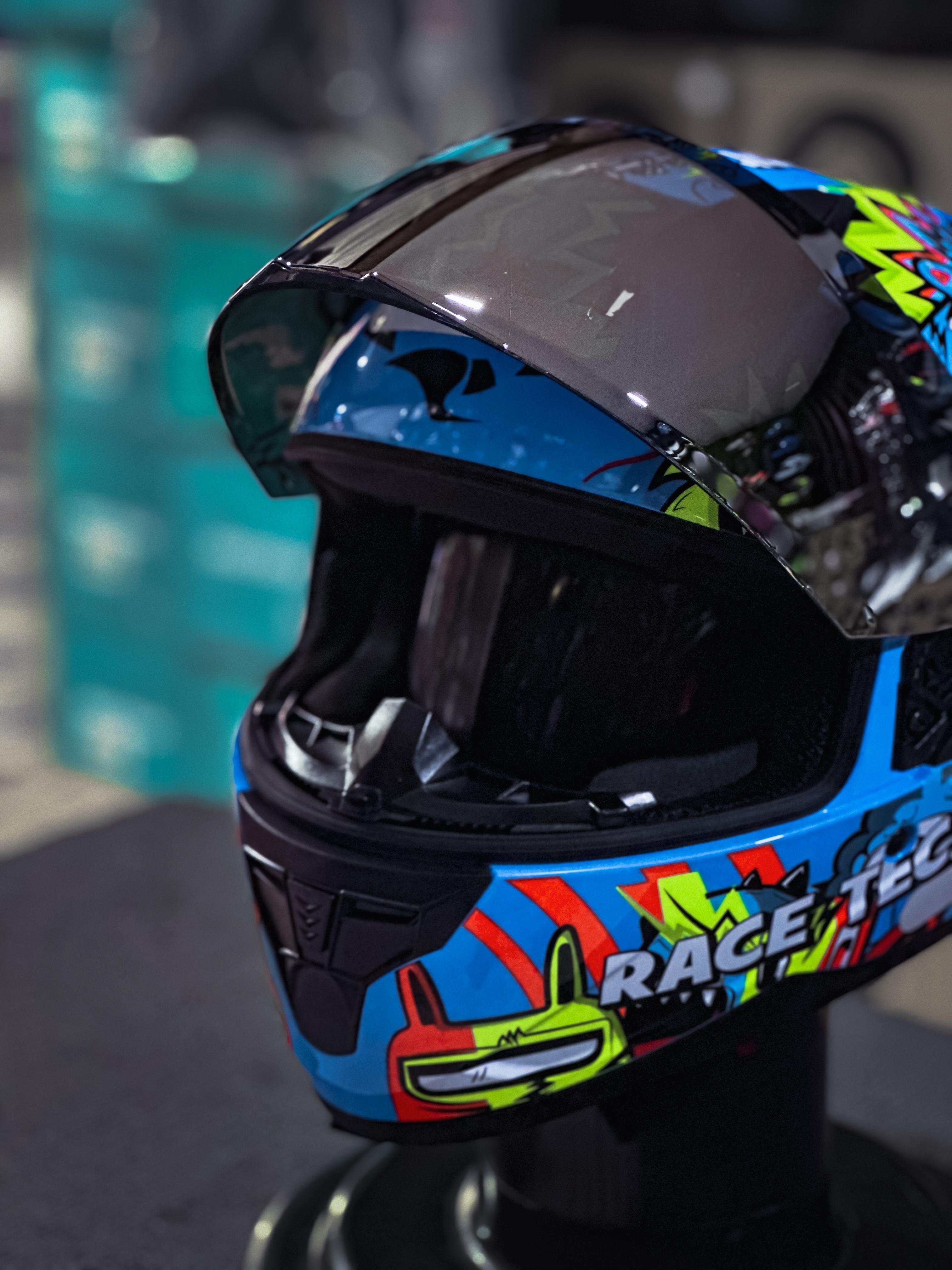 RACE TECH SECTOR MONSTER BLUE/YELLOW