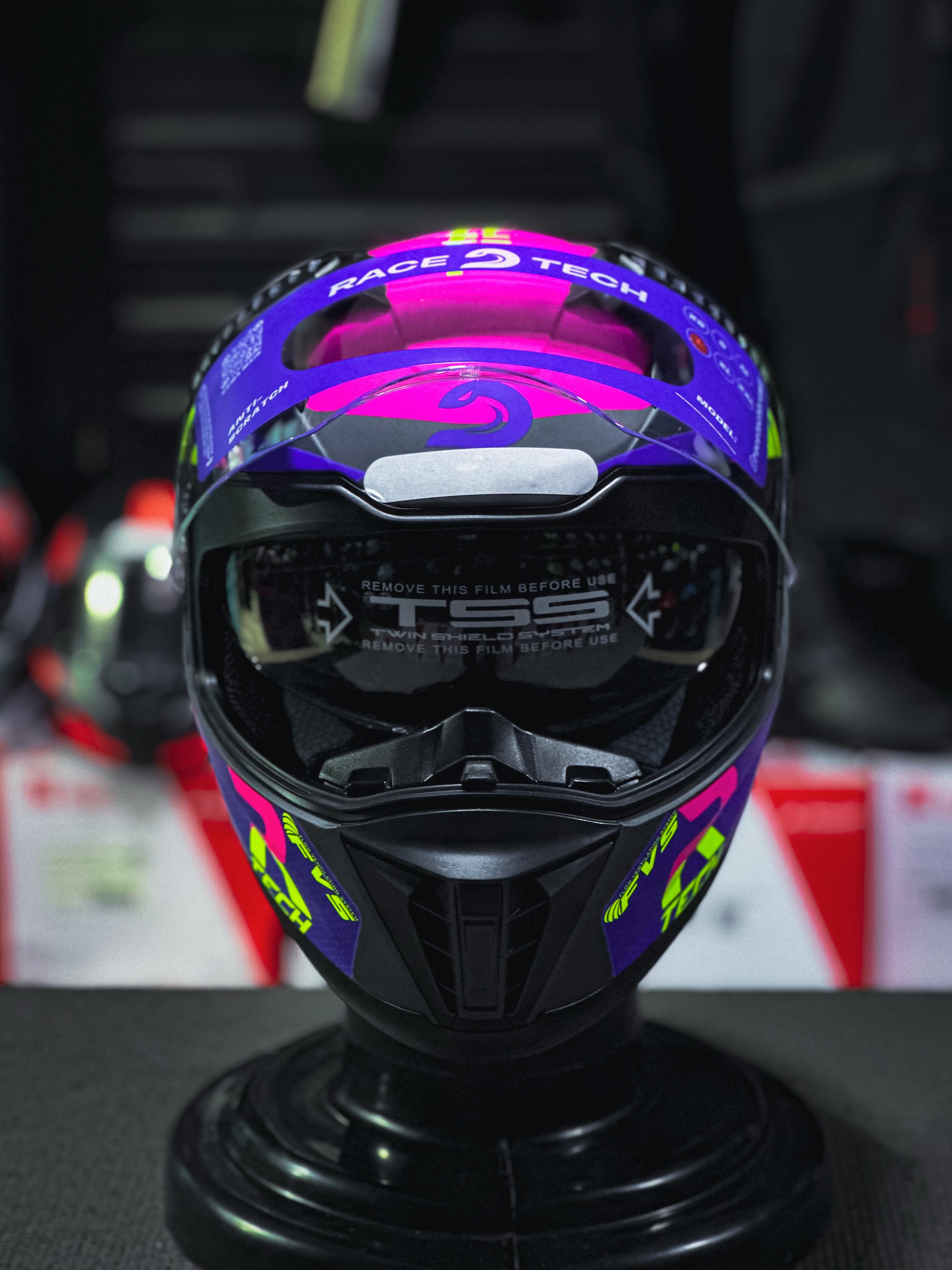 RACE TECH VOLT TRACK MATTE TIT/PURPLE