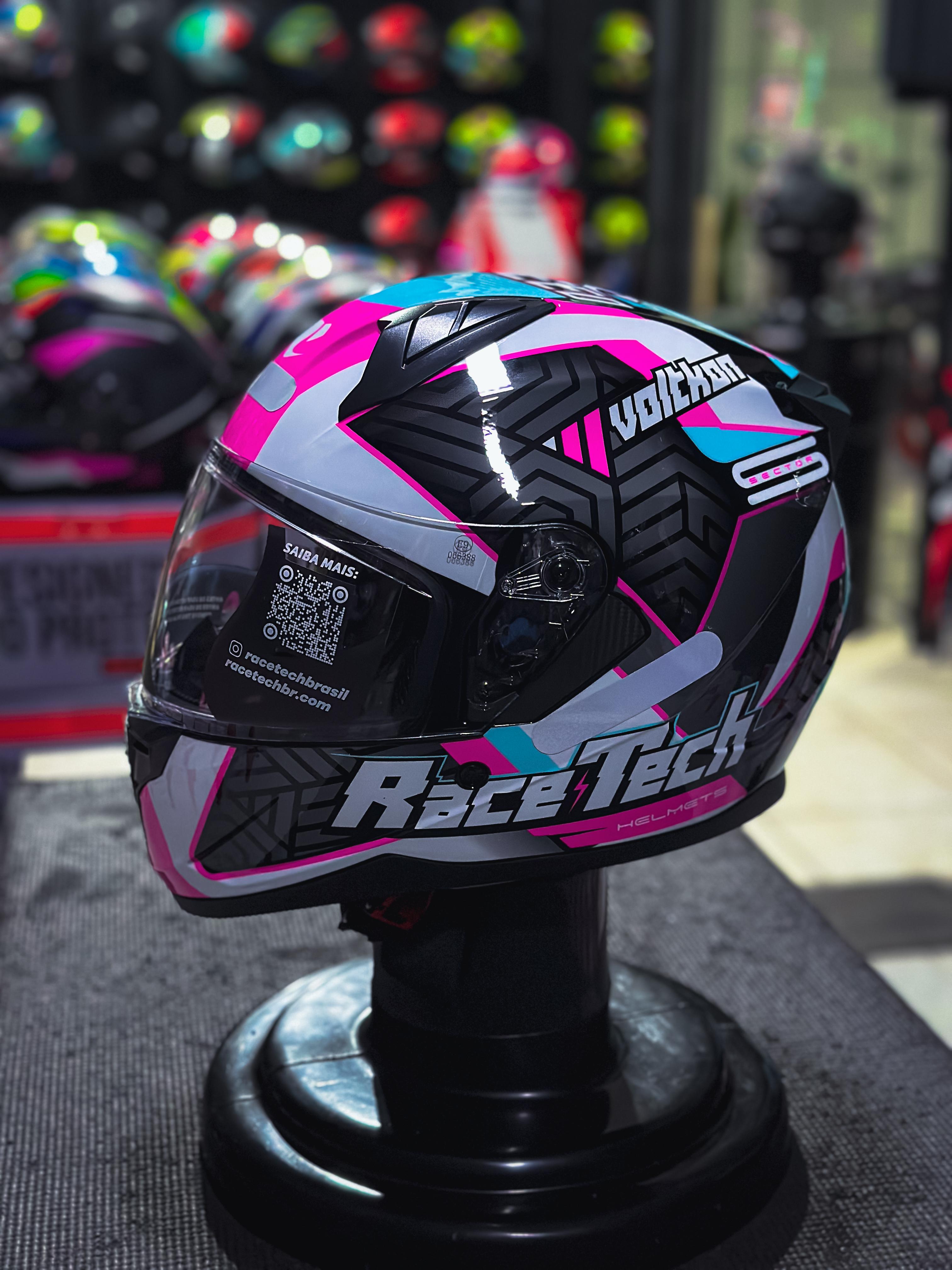 RACE TECH SECTOR VOLTKON WHITE/PINK 