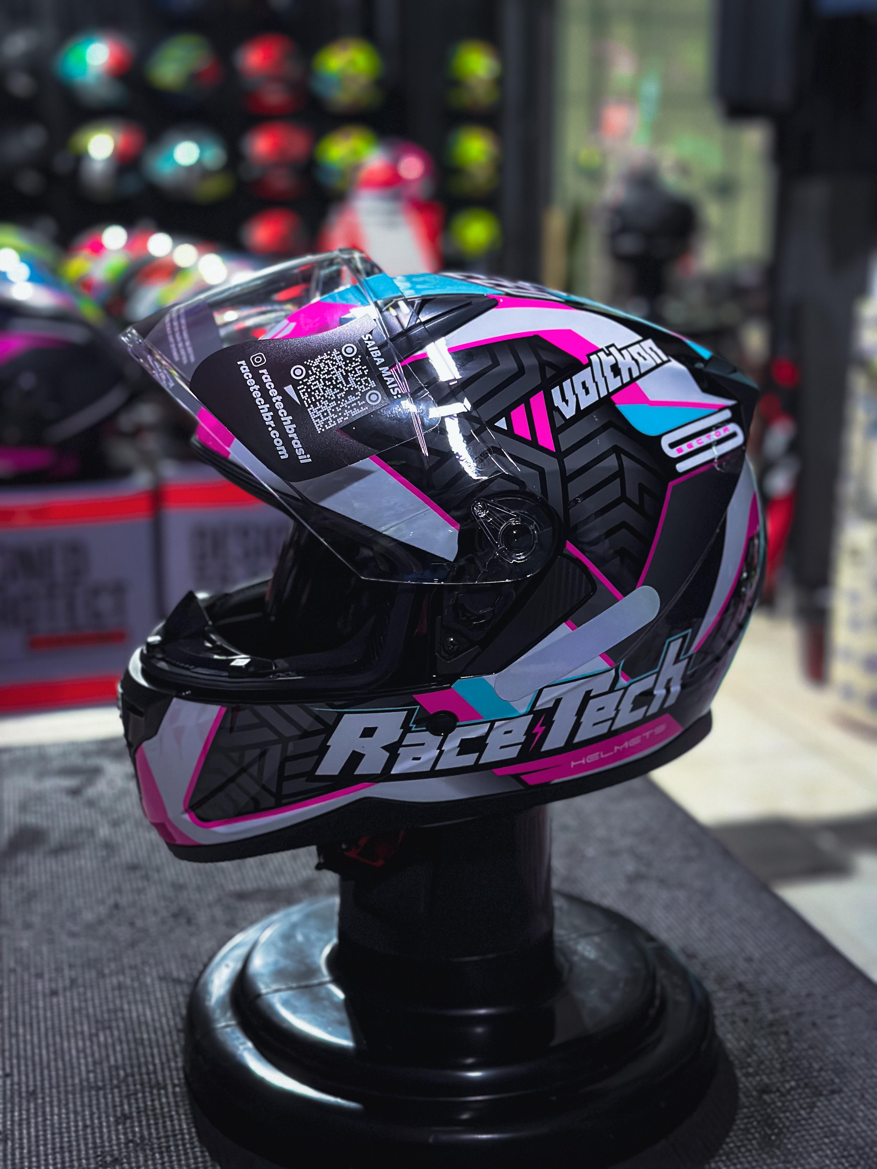 RACE TECH SECTOR VOLTKON WHITE/PINK 