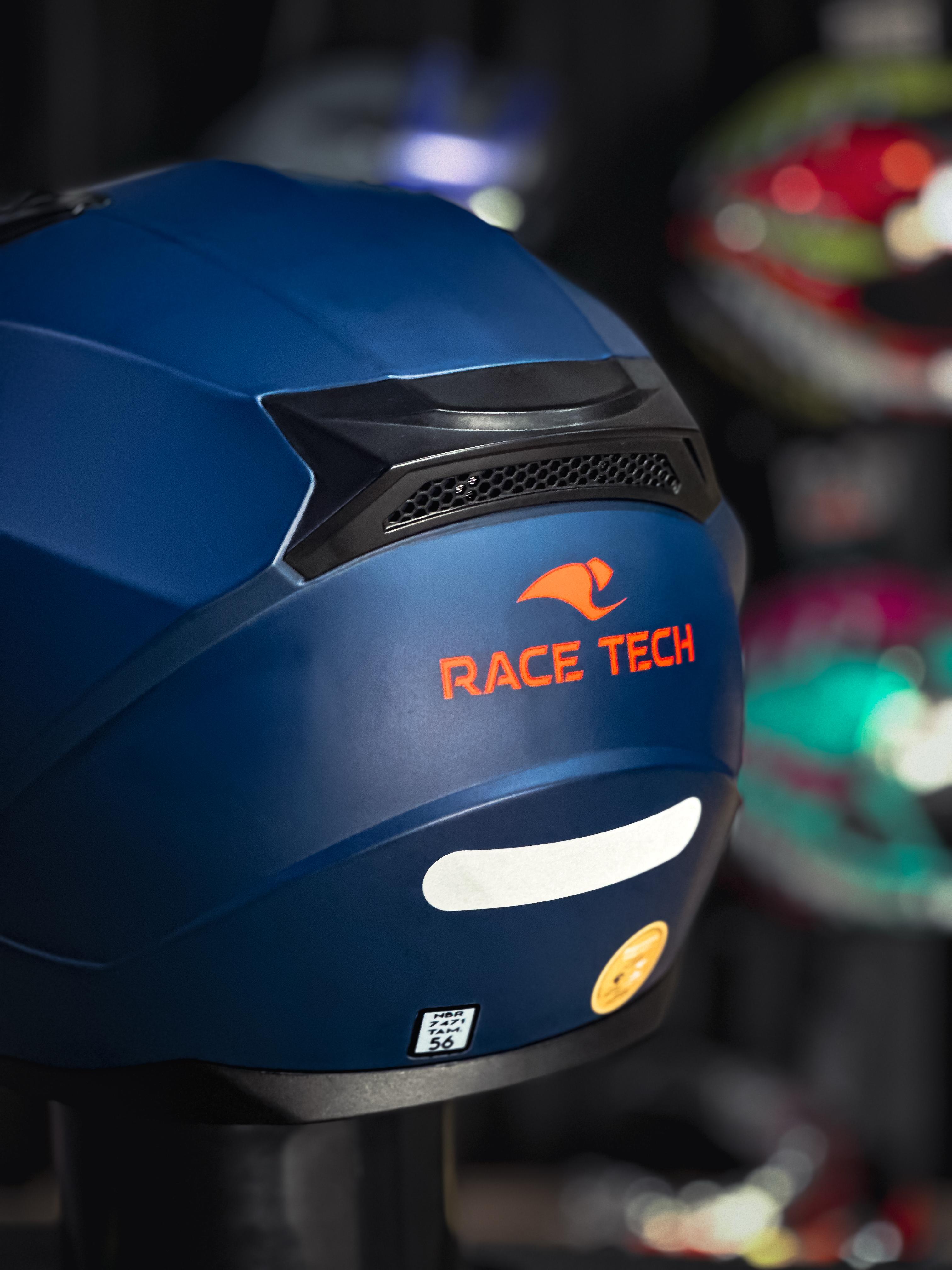 RACE TECH SECTOR MONOCOLOR MATTE BLUE