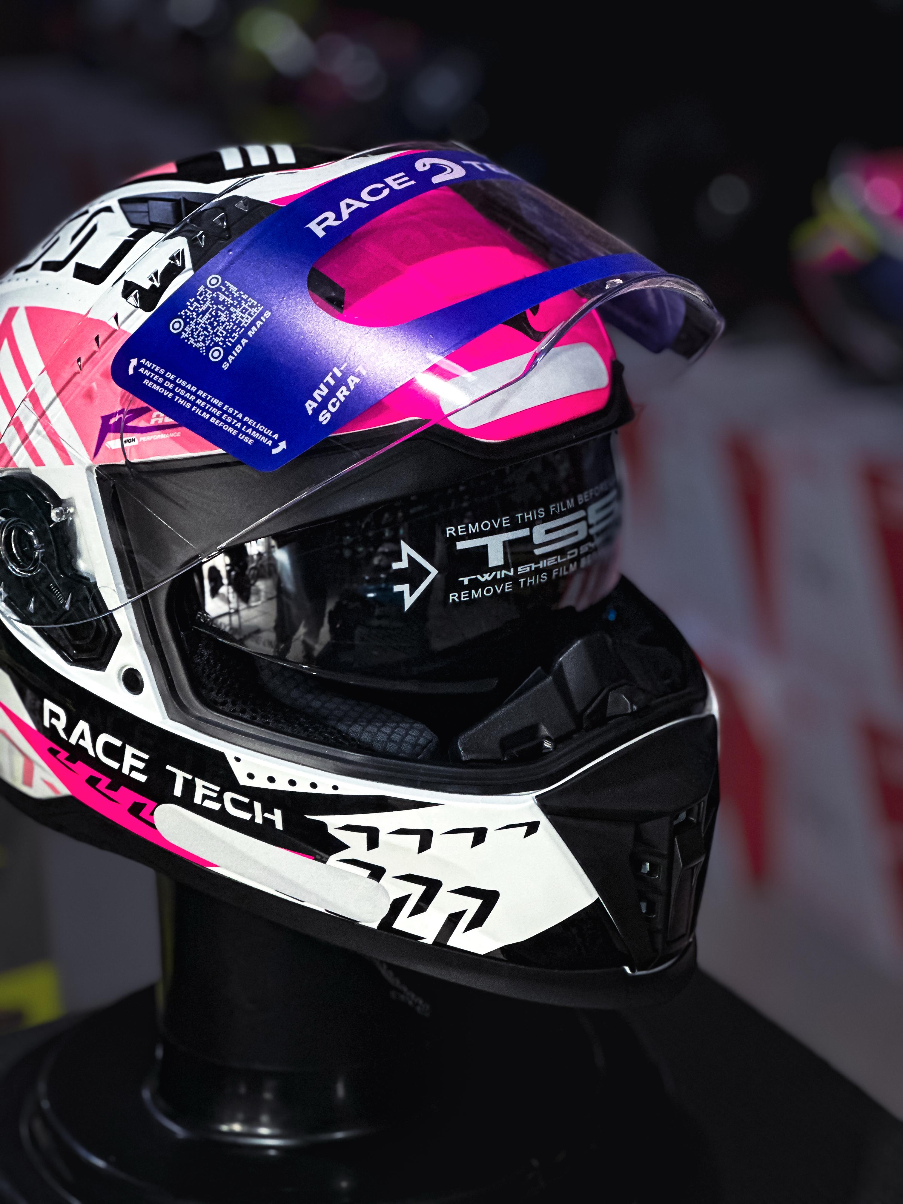 RACE TECH VOLT NINJA WHITE/PINK