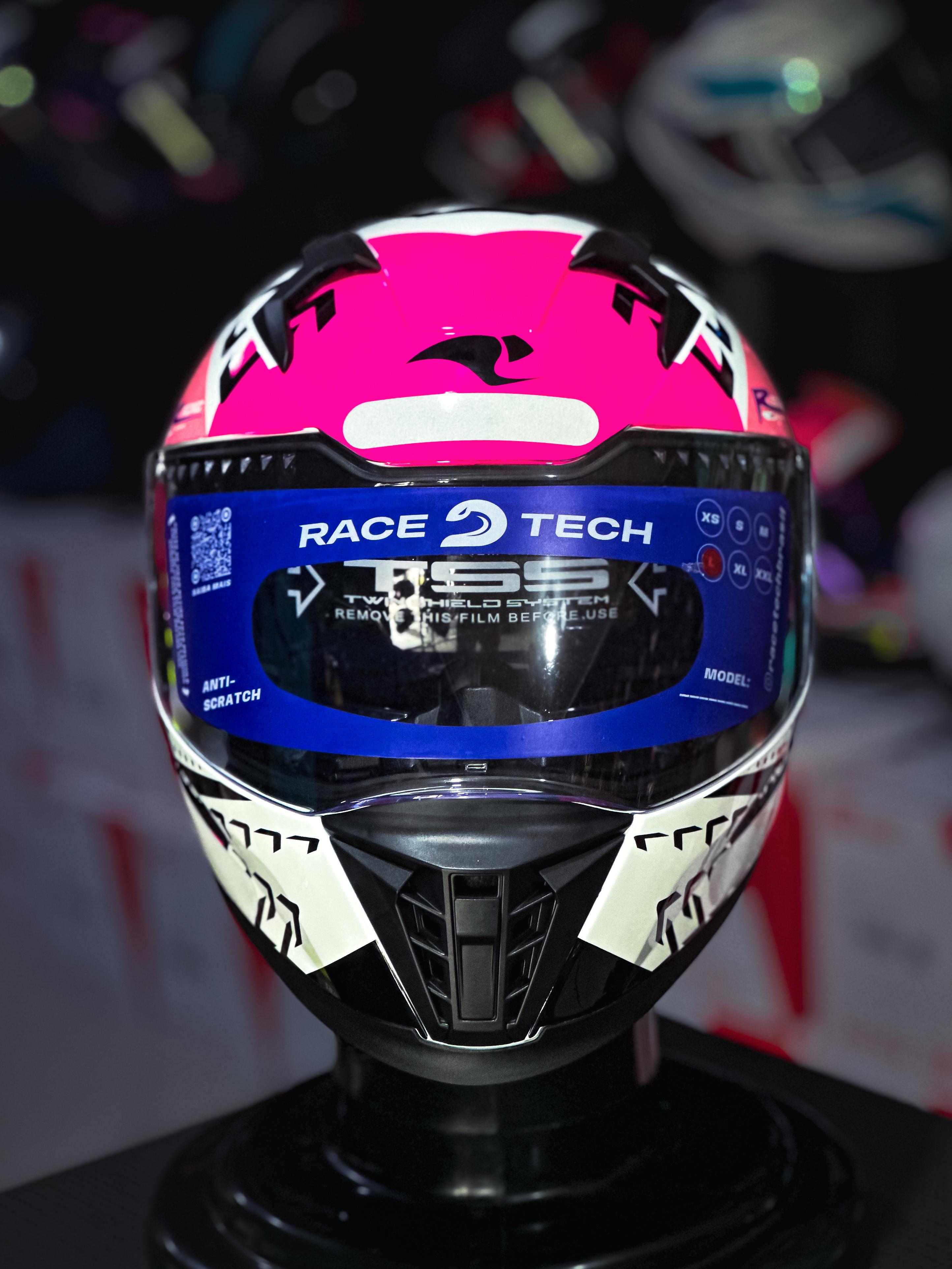 RACE TECH VOLT NINJA WHITE/PINK