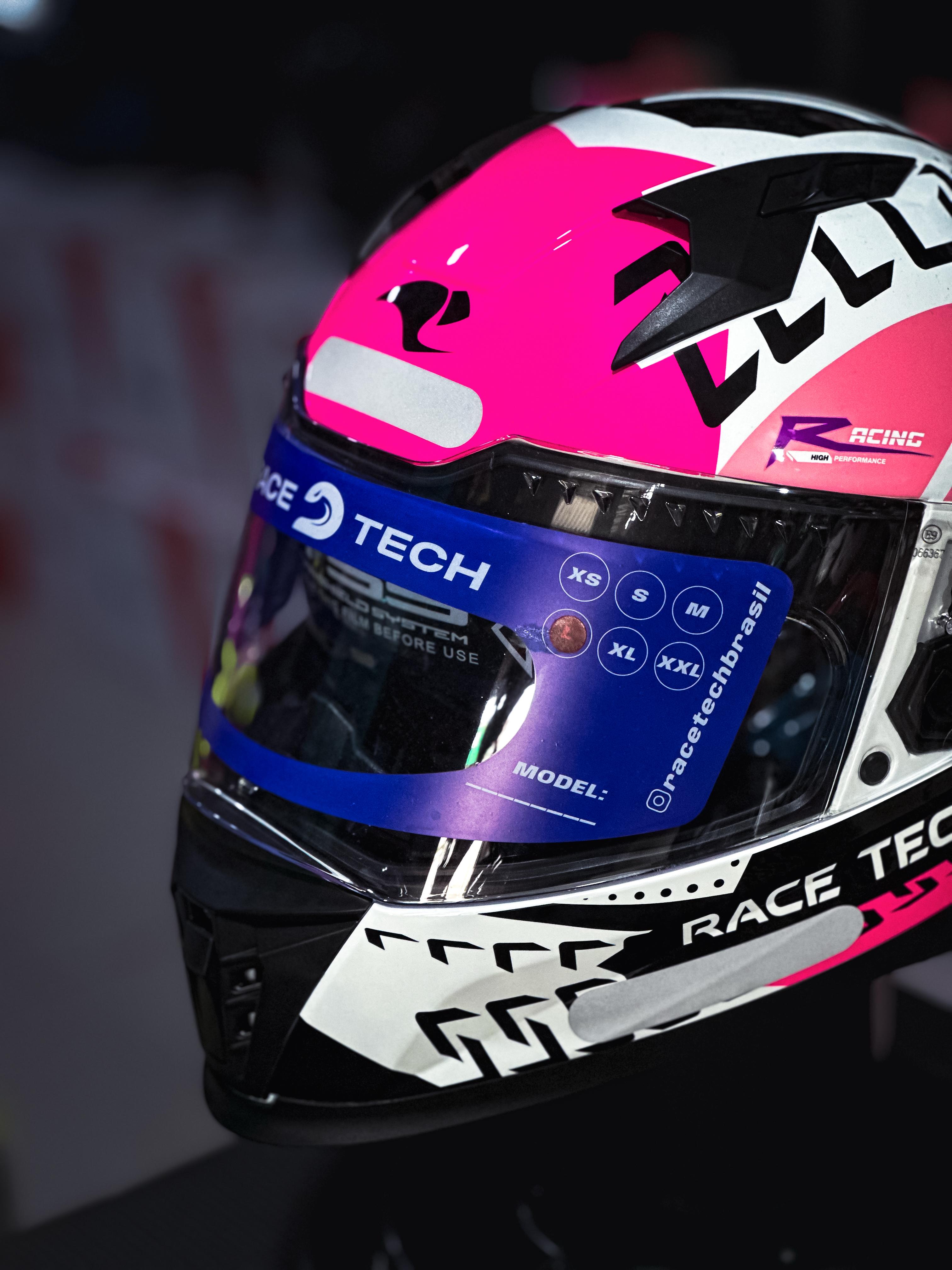 RACE TECH VOLT NINJA WHITE/PINK